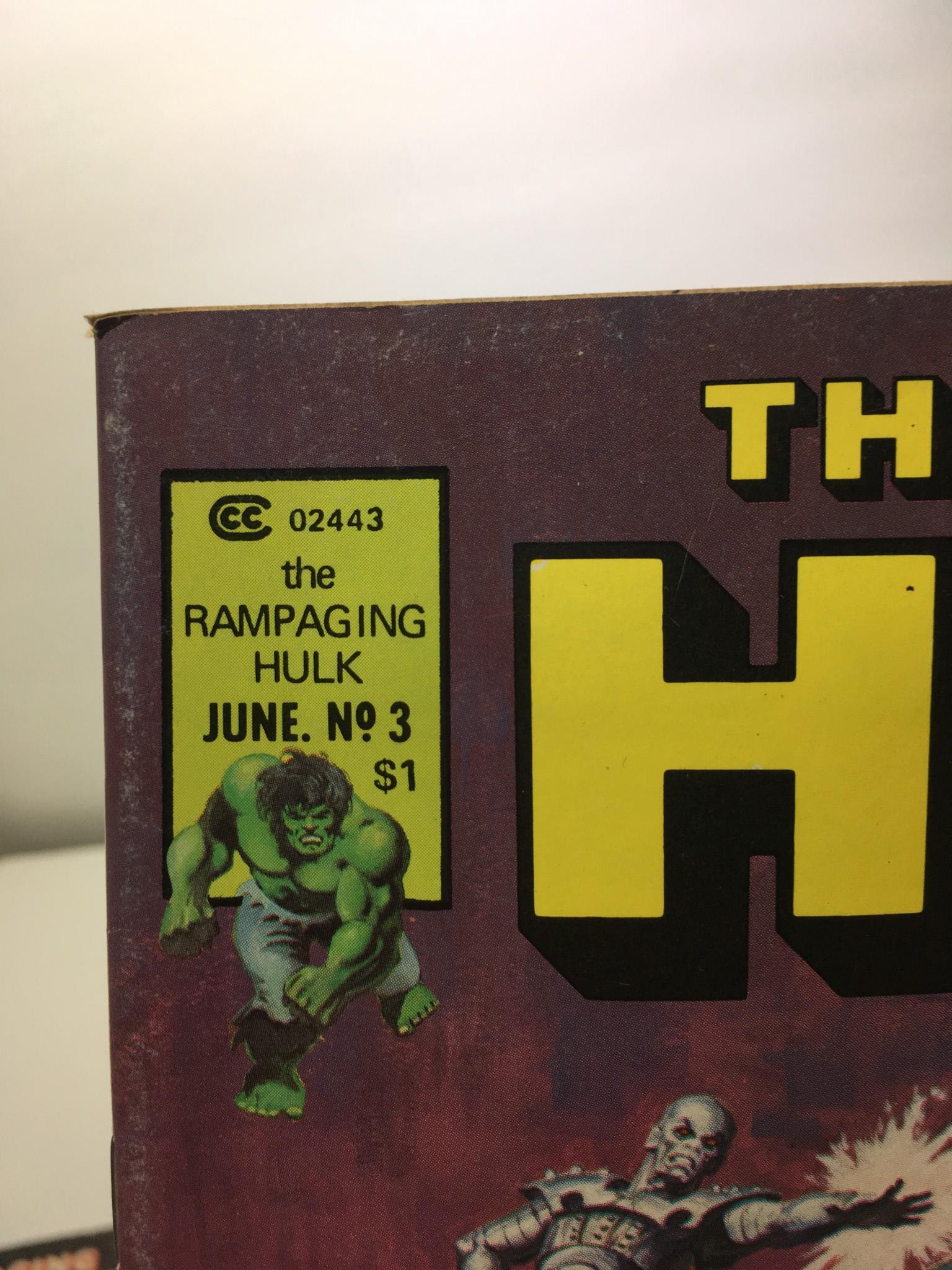 The Rampaging Hulk #3 1977 Return of the Metal Master