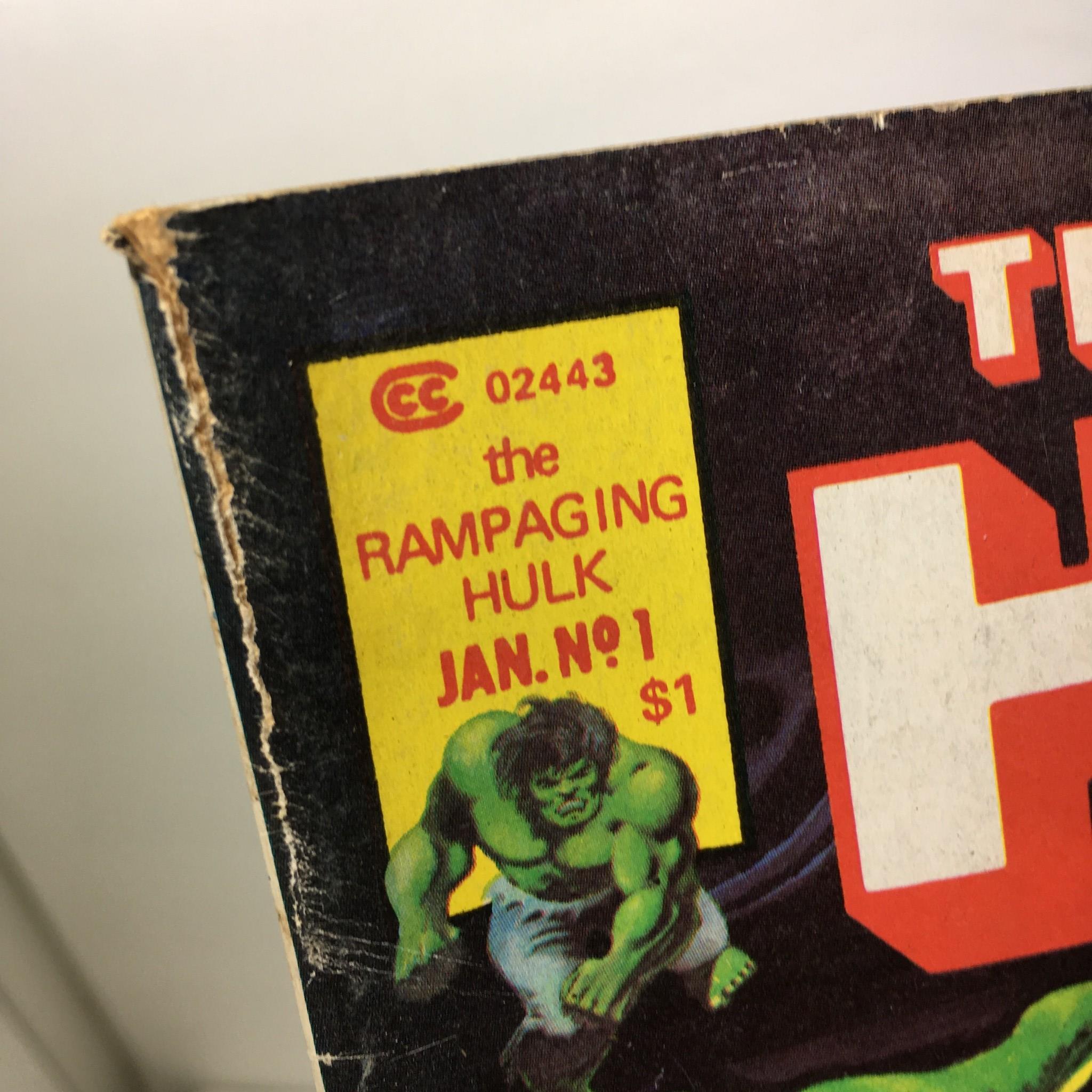 Stan Lee Presents: The Rampaging Hulk Jan No. 1 Action in the Marvel Manner!