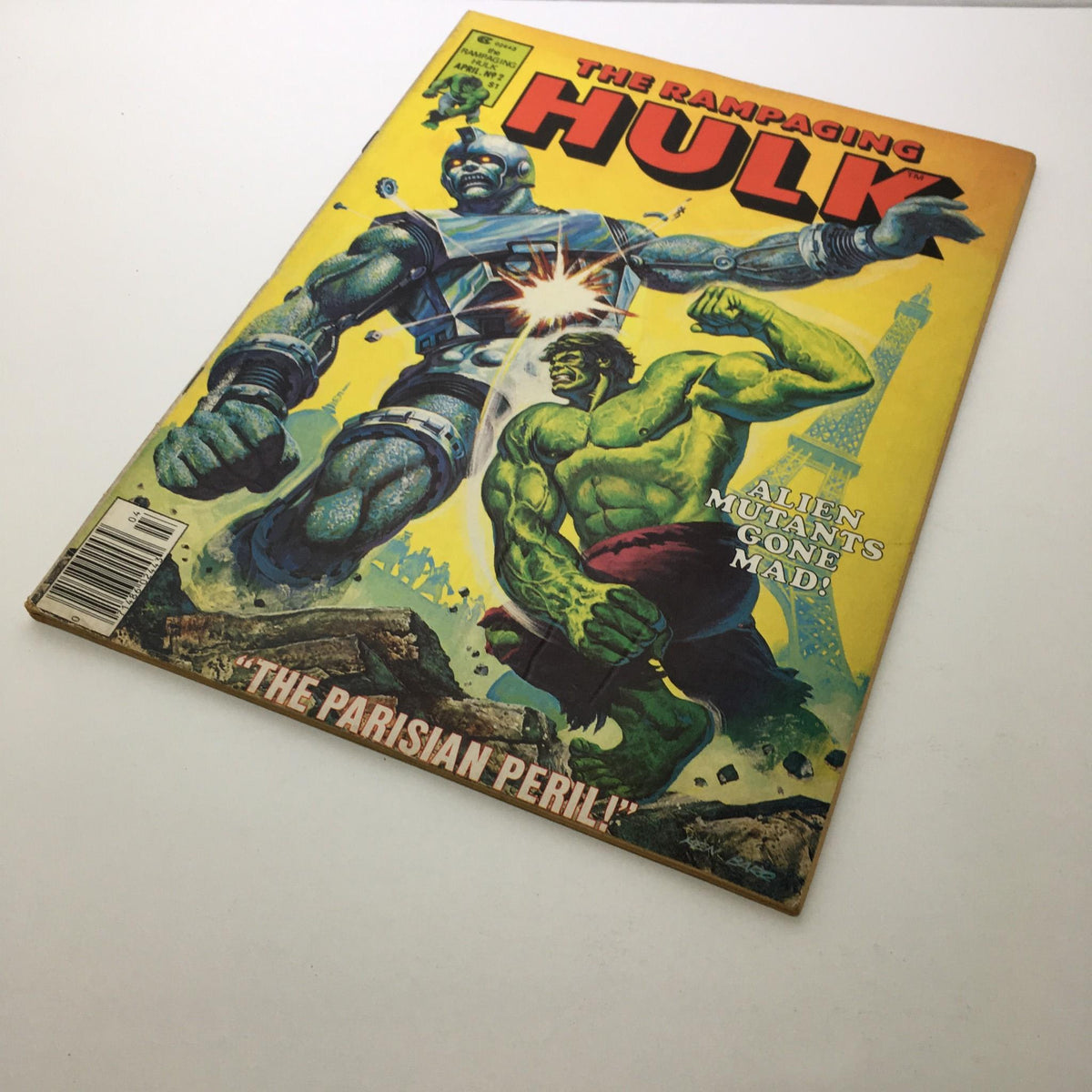 Rampaging Hulk April No.2 Collector's Magazine