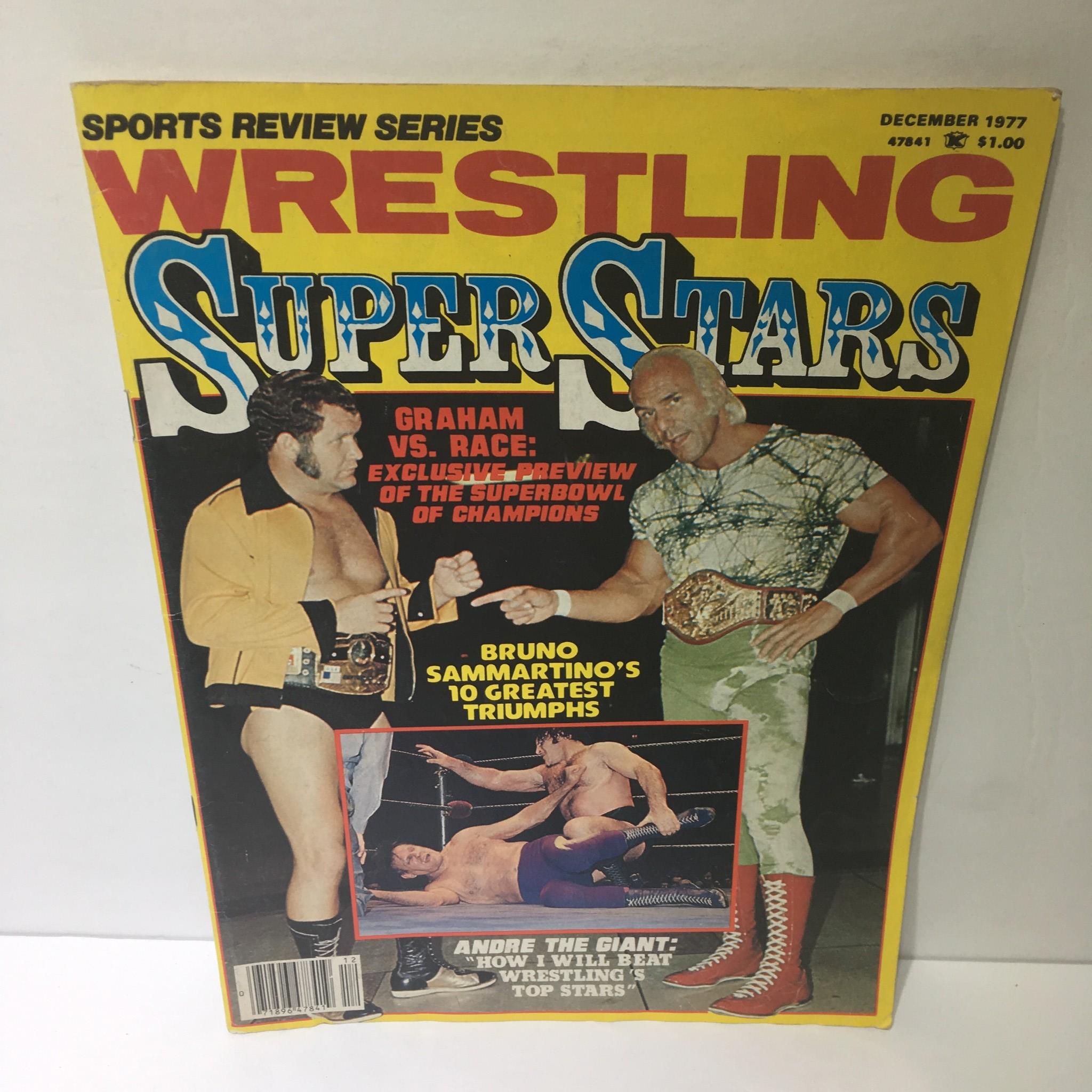 Sports Review Series: Wrestling Super Stars December 1977 - Graham VS Race
