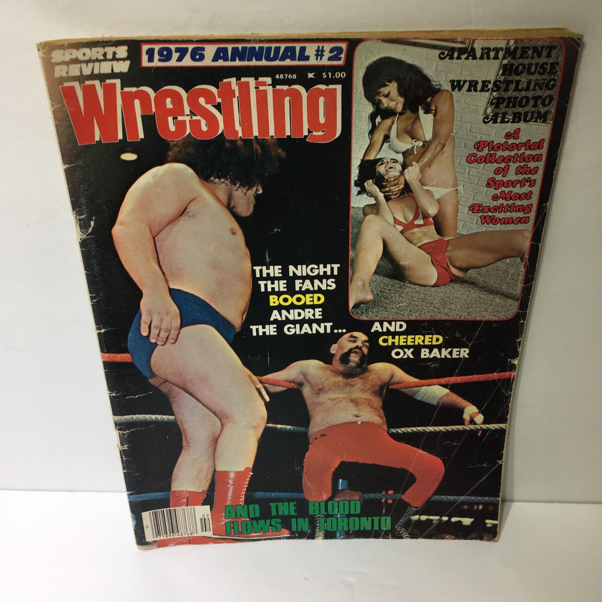 Wrestling 1976 Annual #2: Andre the Giant and Cheered Ox Baker