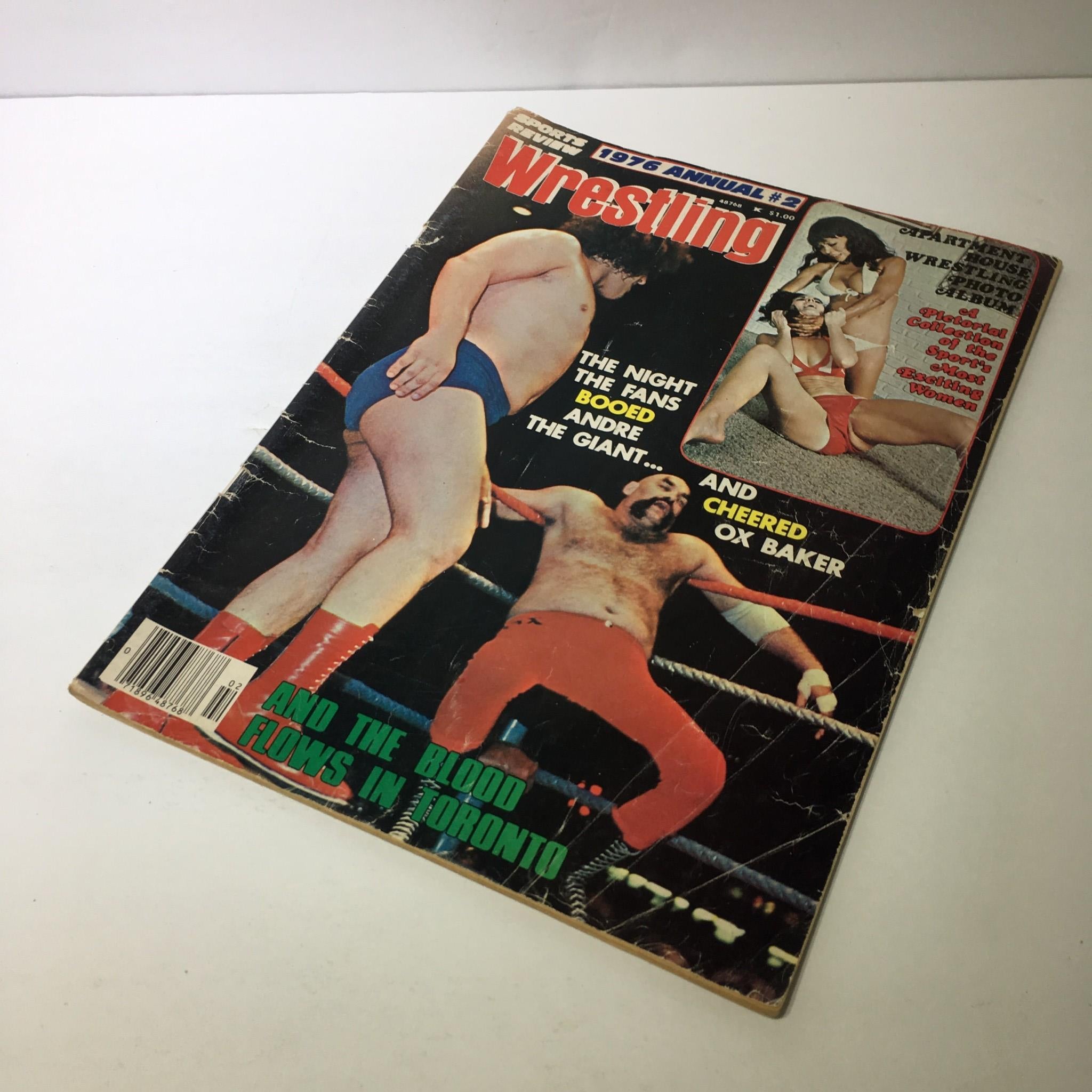 Wrestling 1976 Annual #2: Andre the Giant and Cheered Ox Baker