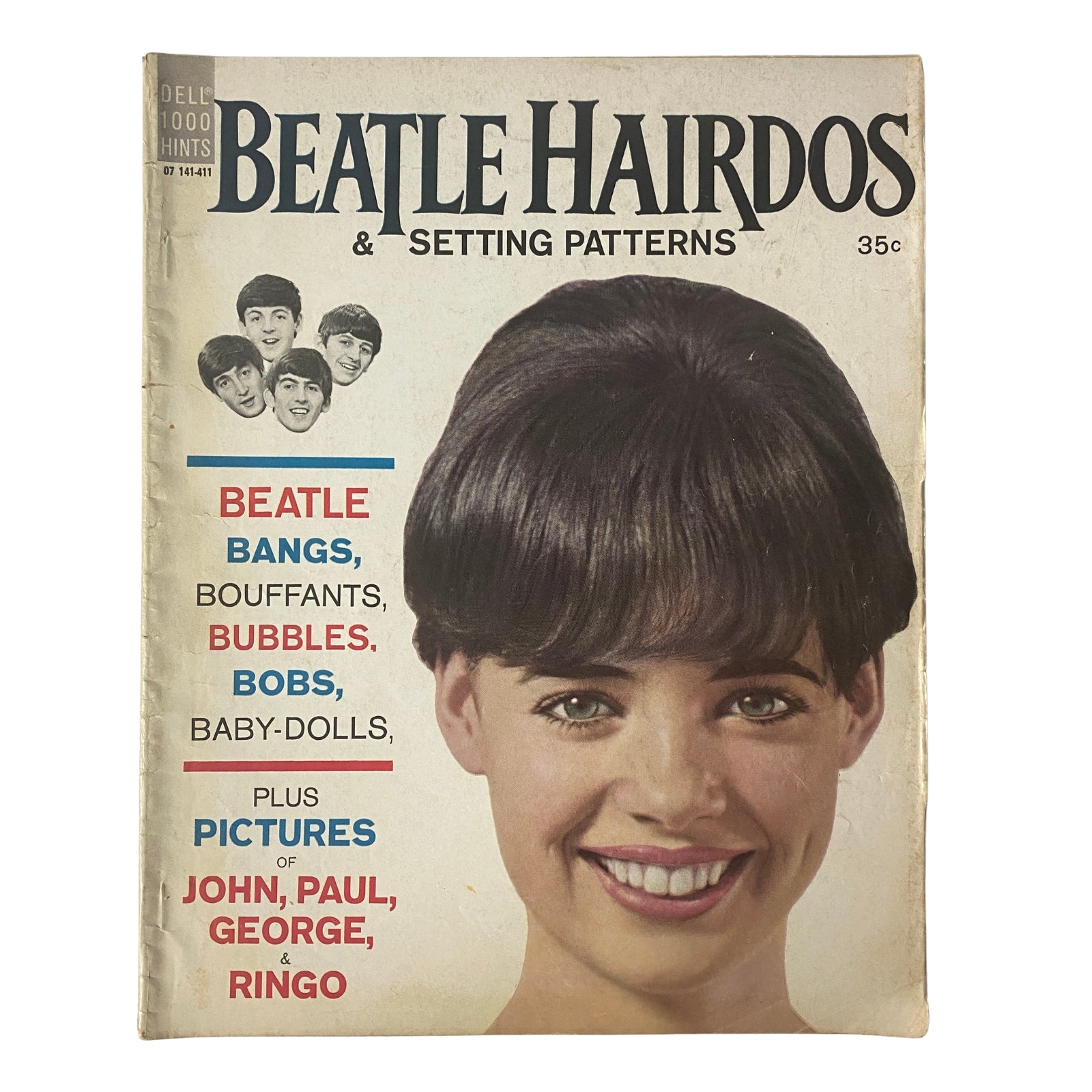 1964 Beatle Hairdos and Setting Patterns No Label