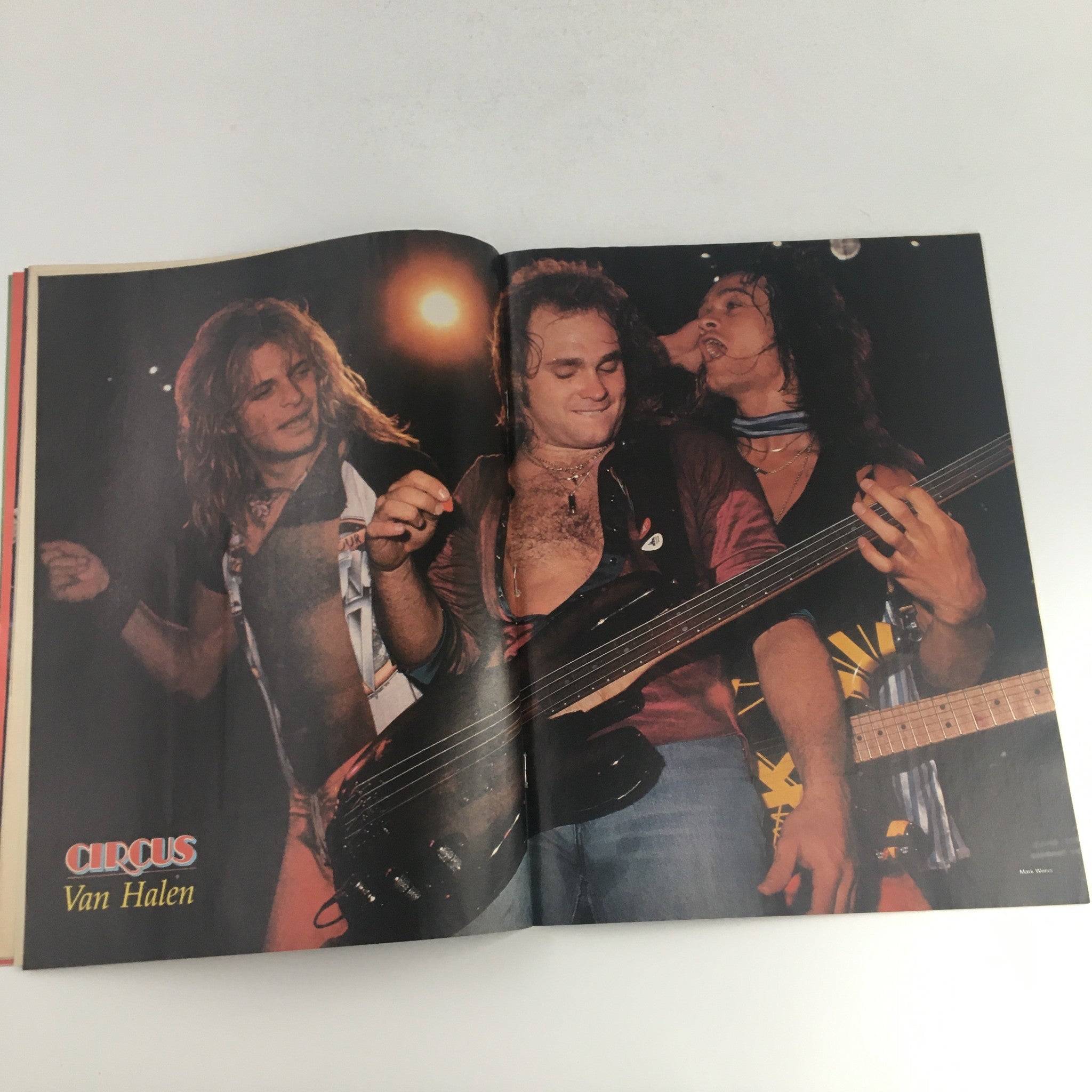 Circus Magazine January 22 1980 David Lee Roth & Van Halen w Poster No Label