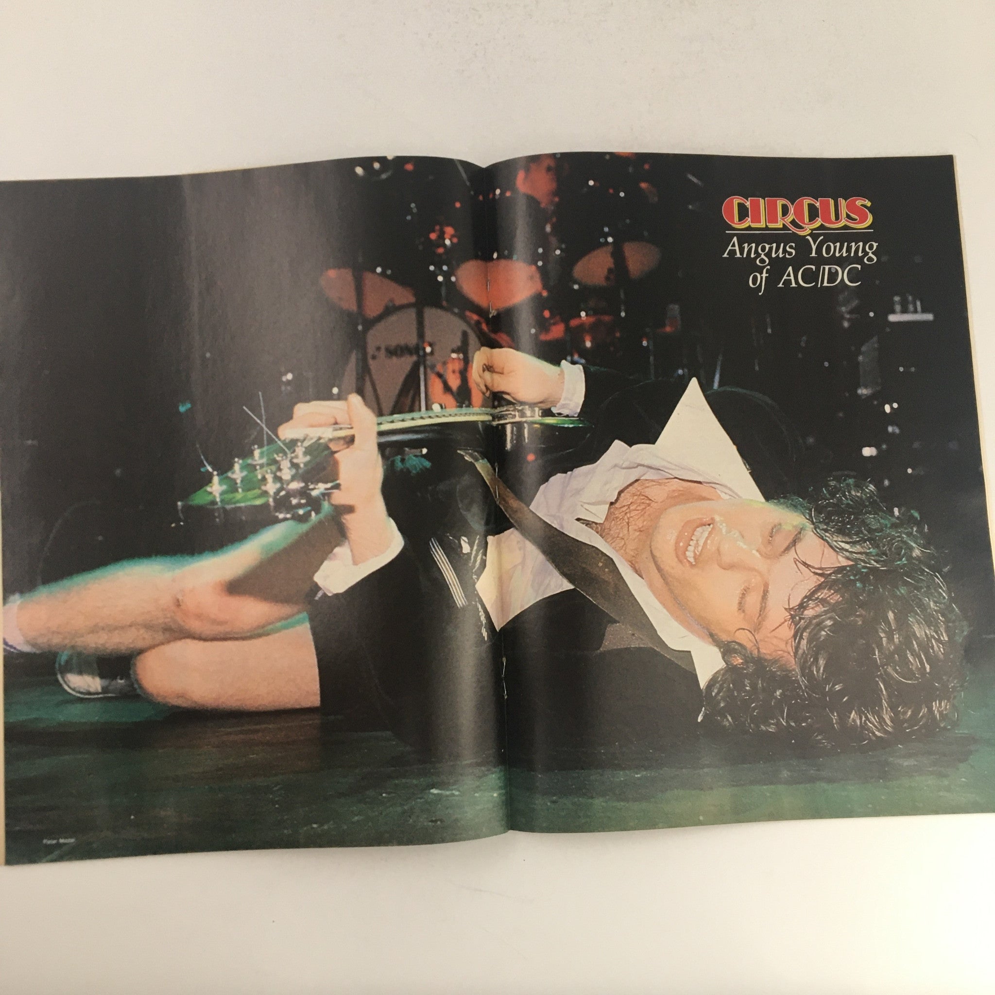 Circus Magazine January 16 1979 Donna Summer & Angus Young AC/DC Poster No Label