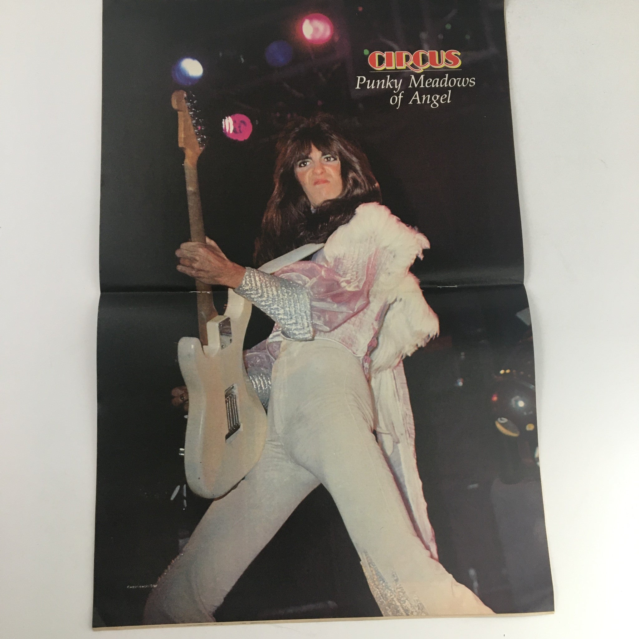 Circus Magazine June 22 1978 Robbie Robertson & Punk Meadows Poster No Label