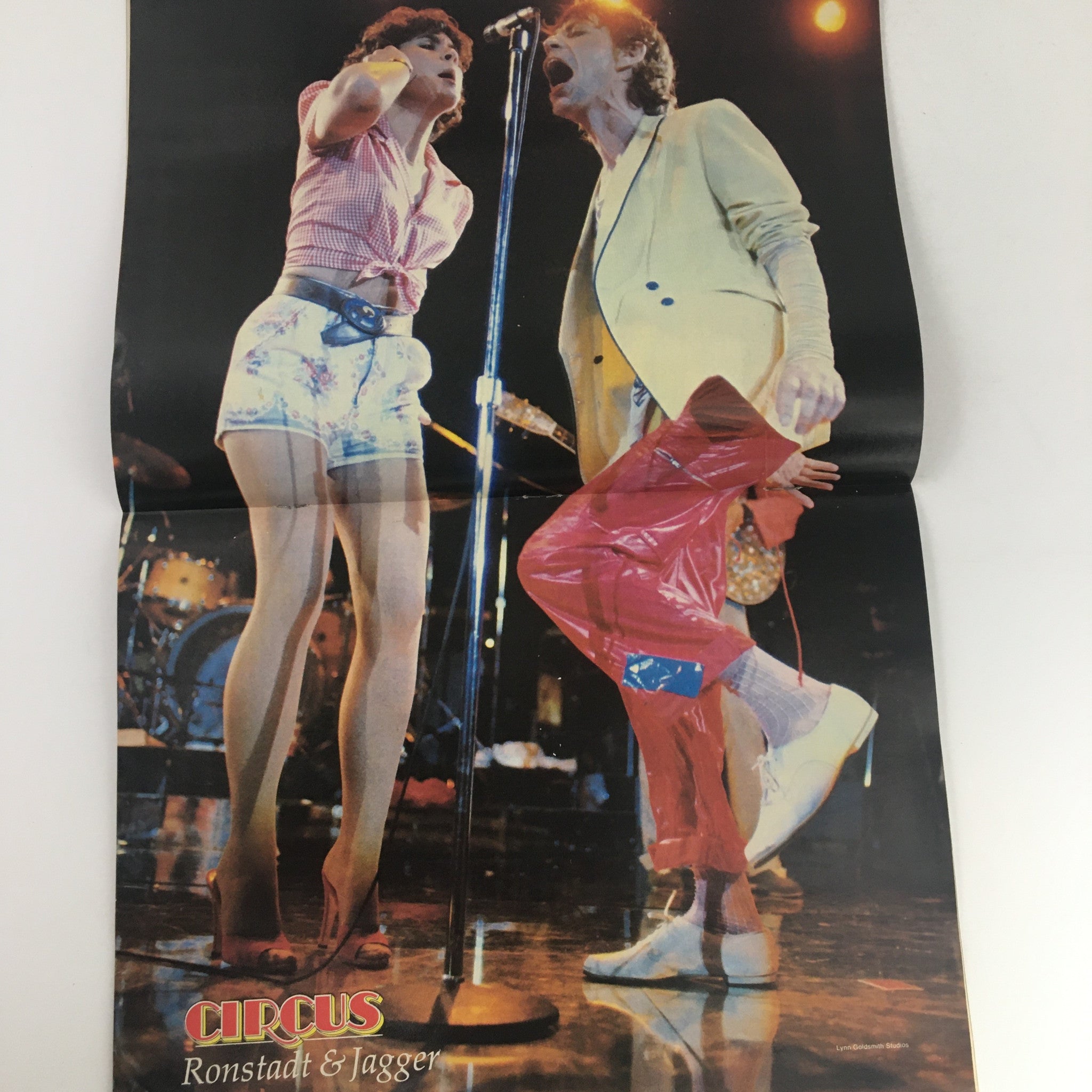 Circus Magazine September 28 1978 Barry Gibb, Jagger & Ronstadt Poster No Label