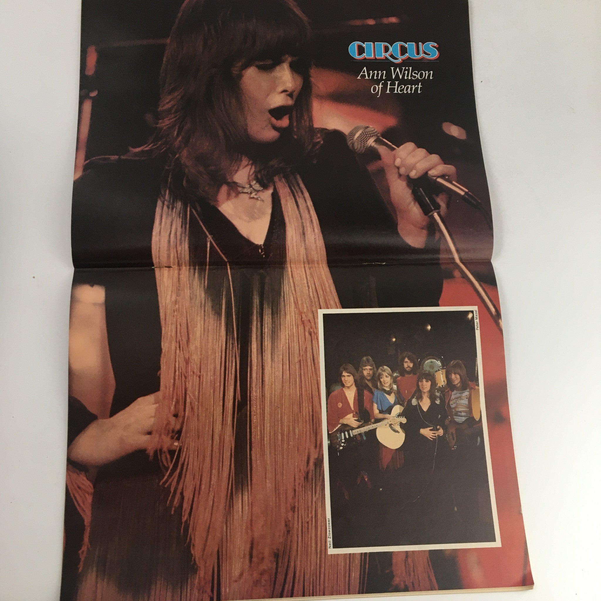 Circus Magazine July 21 1977 Sissy Spacek & Heart's Amy Wilson Poster No Label