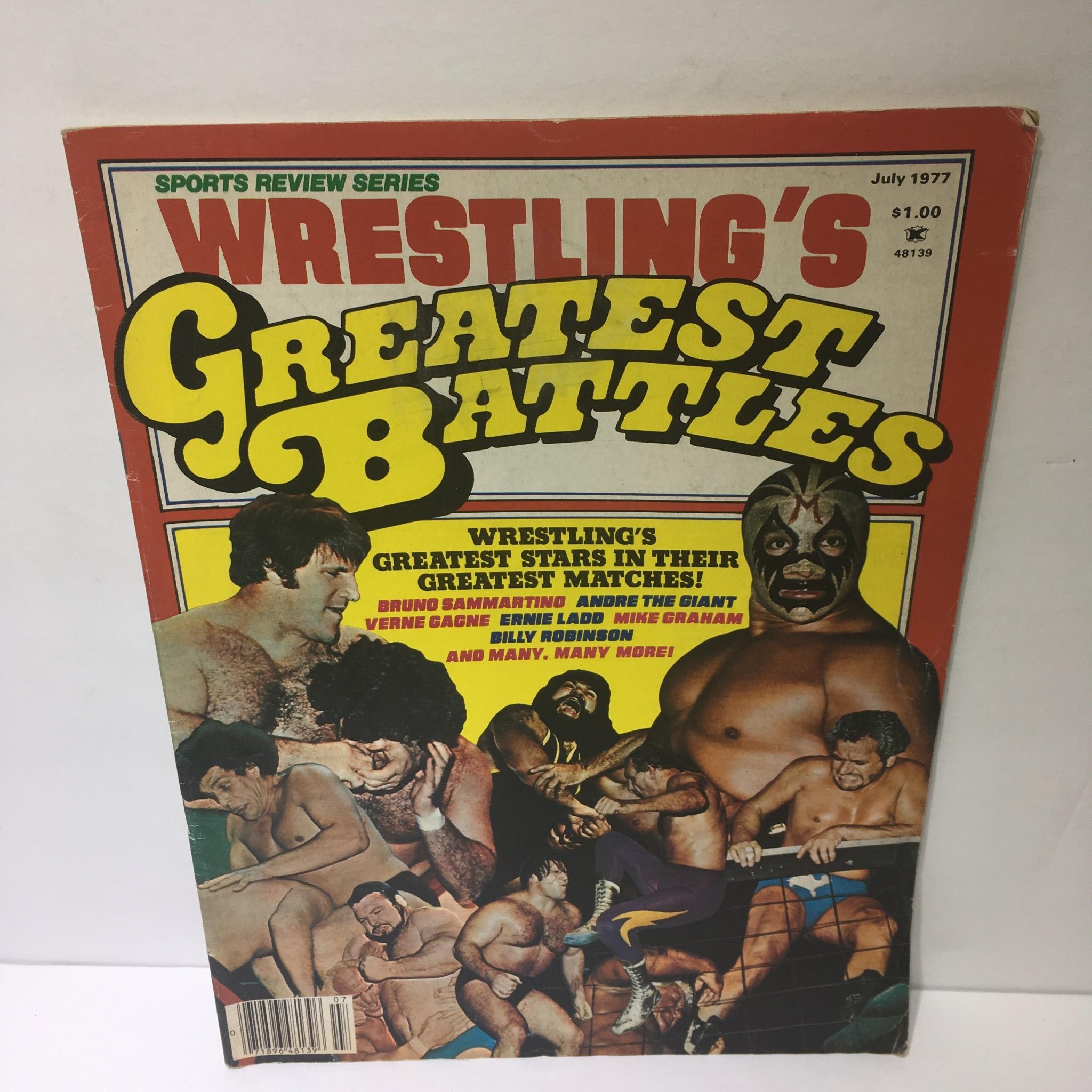 Wrestling Greatest Battles: Sports Review Series July 1977