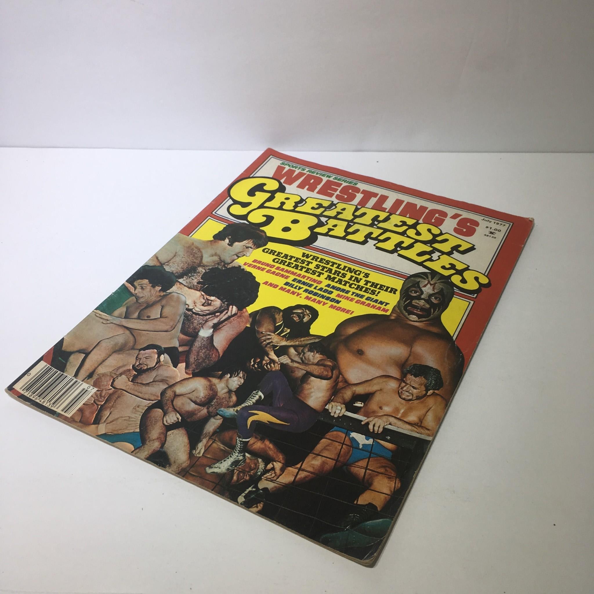 Wrestling Greatest Battles: Sports Review Series July 1977