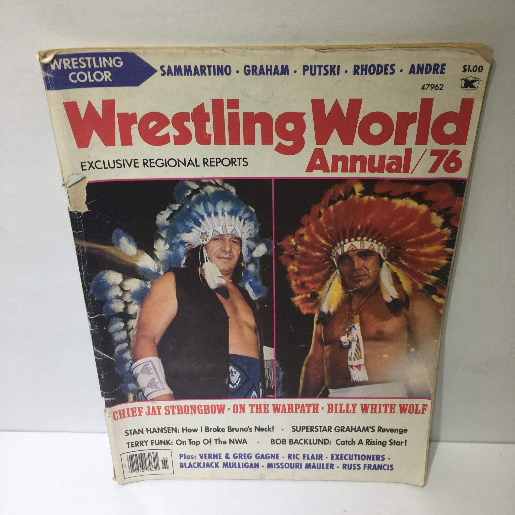 Wrestling World Annual/76 Chief Jay Strongbow / Billy White Wolf