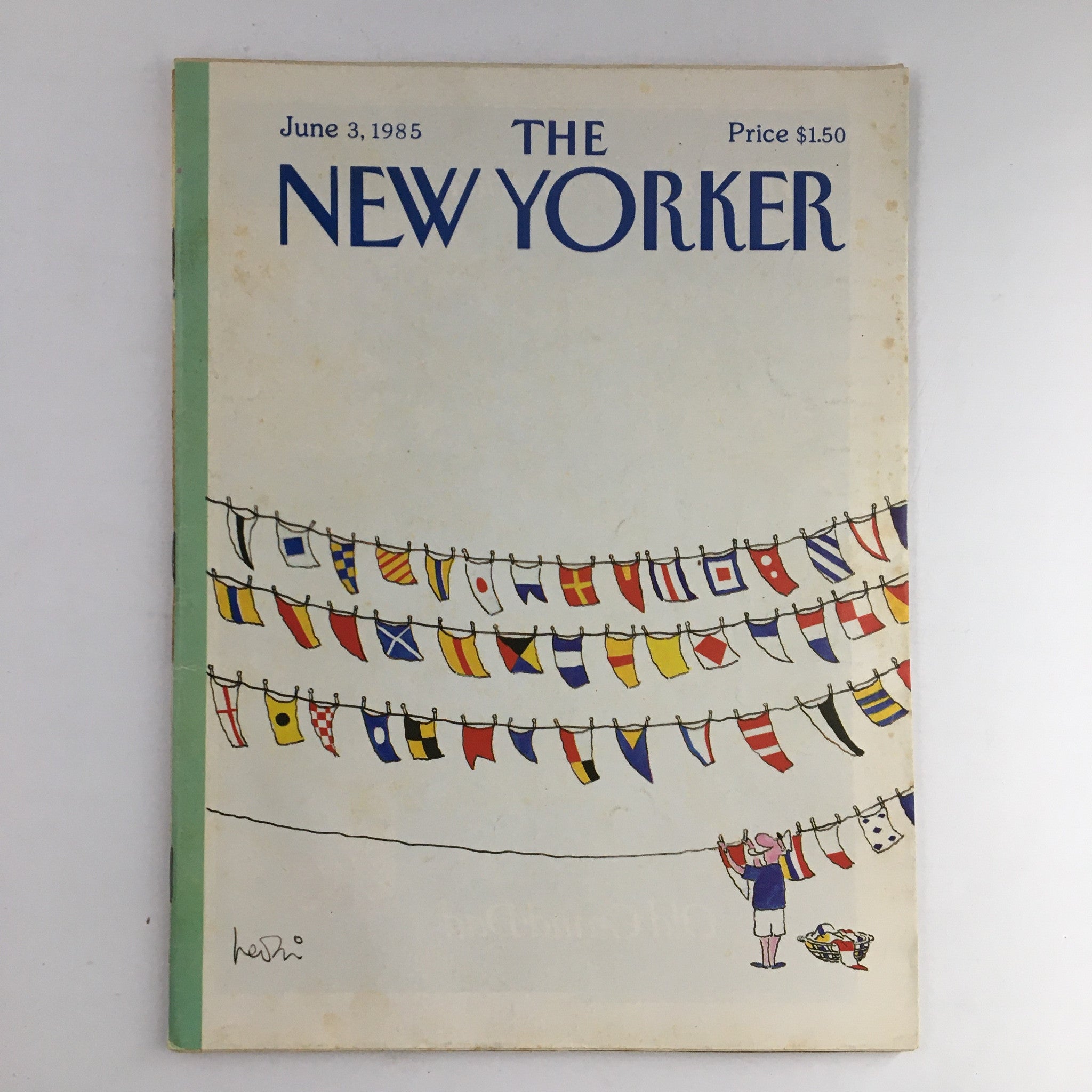 The New Yorker Magazine June 3 1985 Theme Cover by Arnie Levin No Label