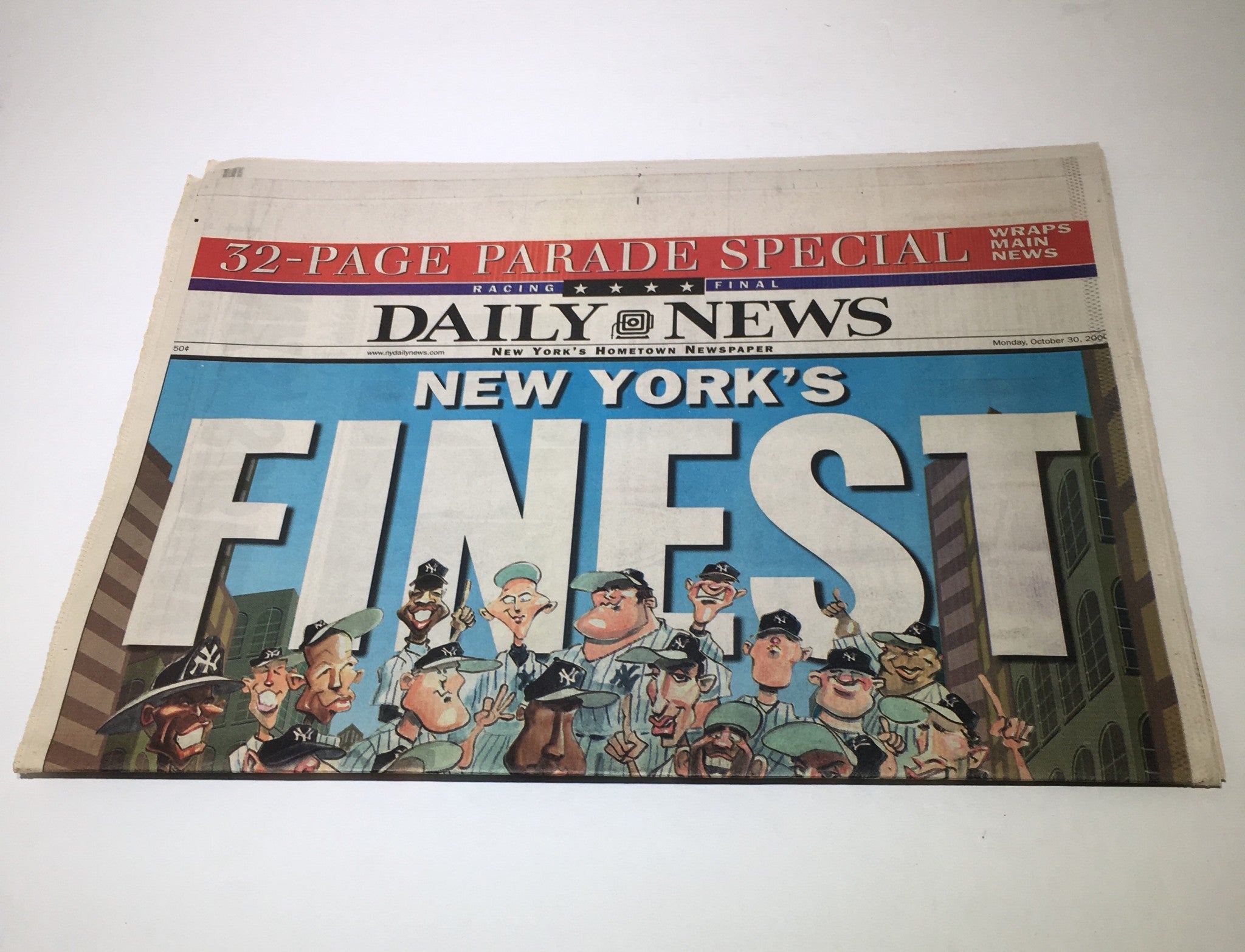 NY Daily News: Oct 30 2000 New York's Finest