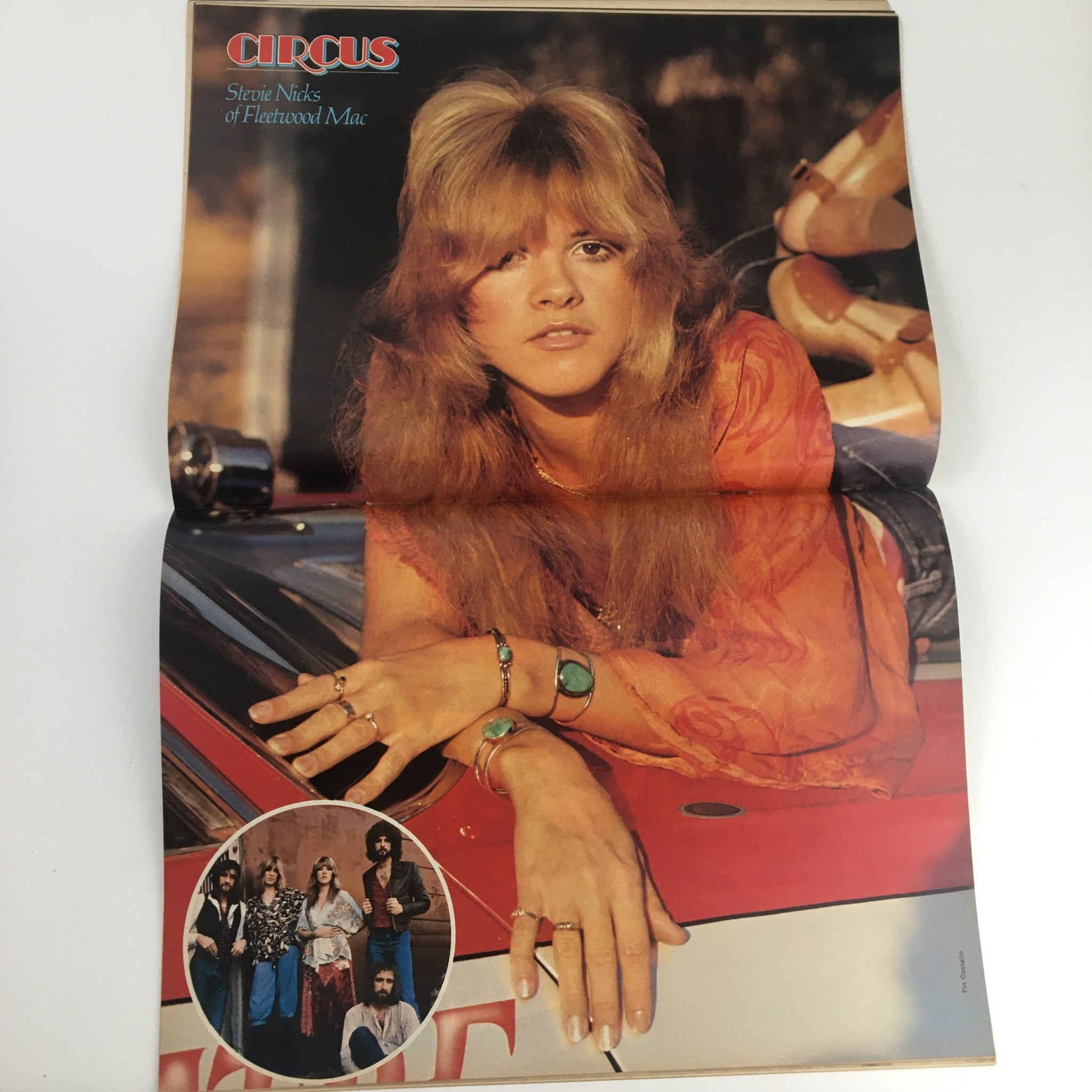 Circus Magazine January 17 1977 Ted Nugent & Stevie Nicks Poster No Label