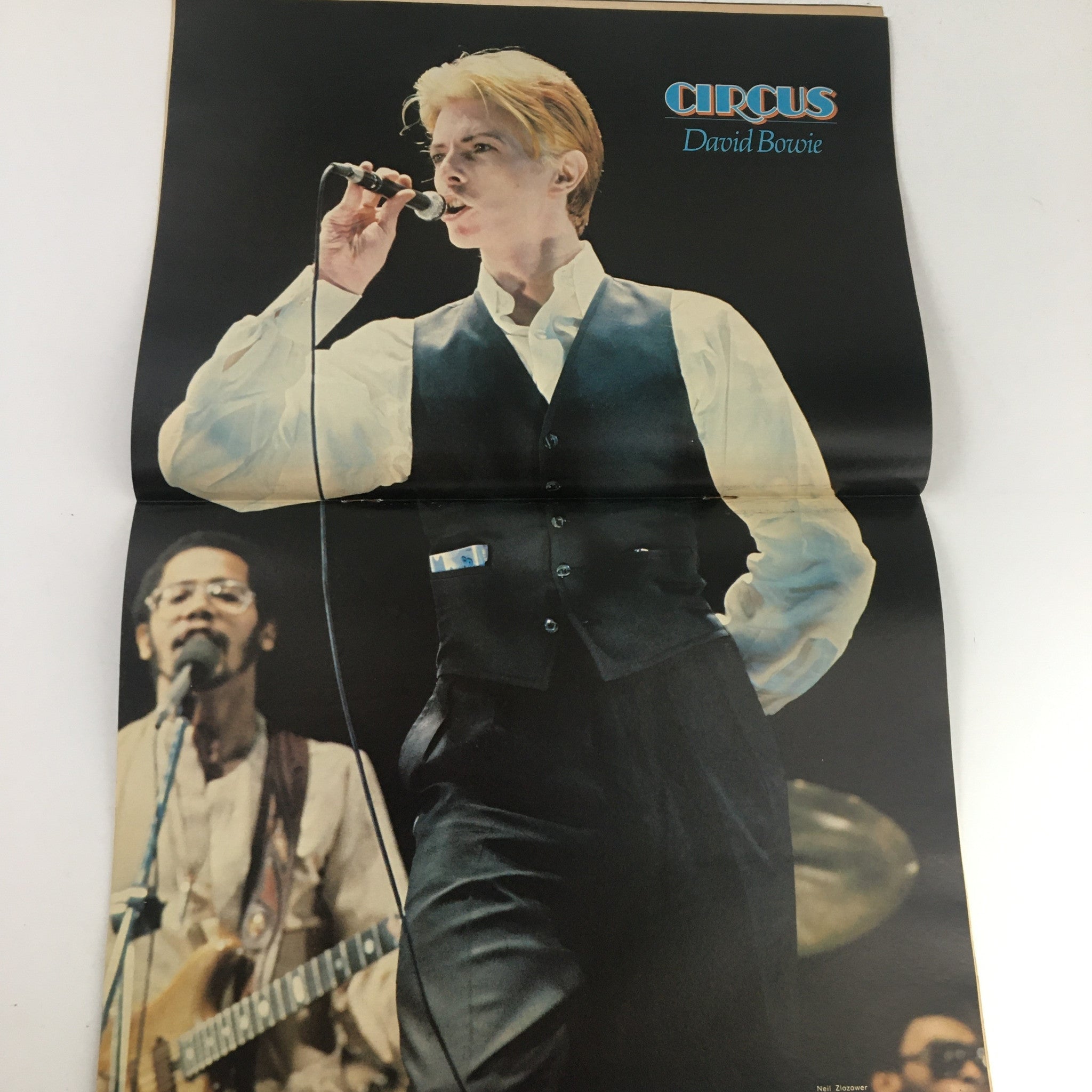 Circus Magazine April 14 1977 Fleetwood Mac & David Bowie Poster No Label