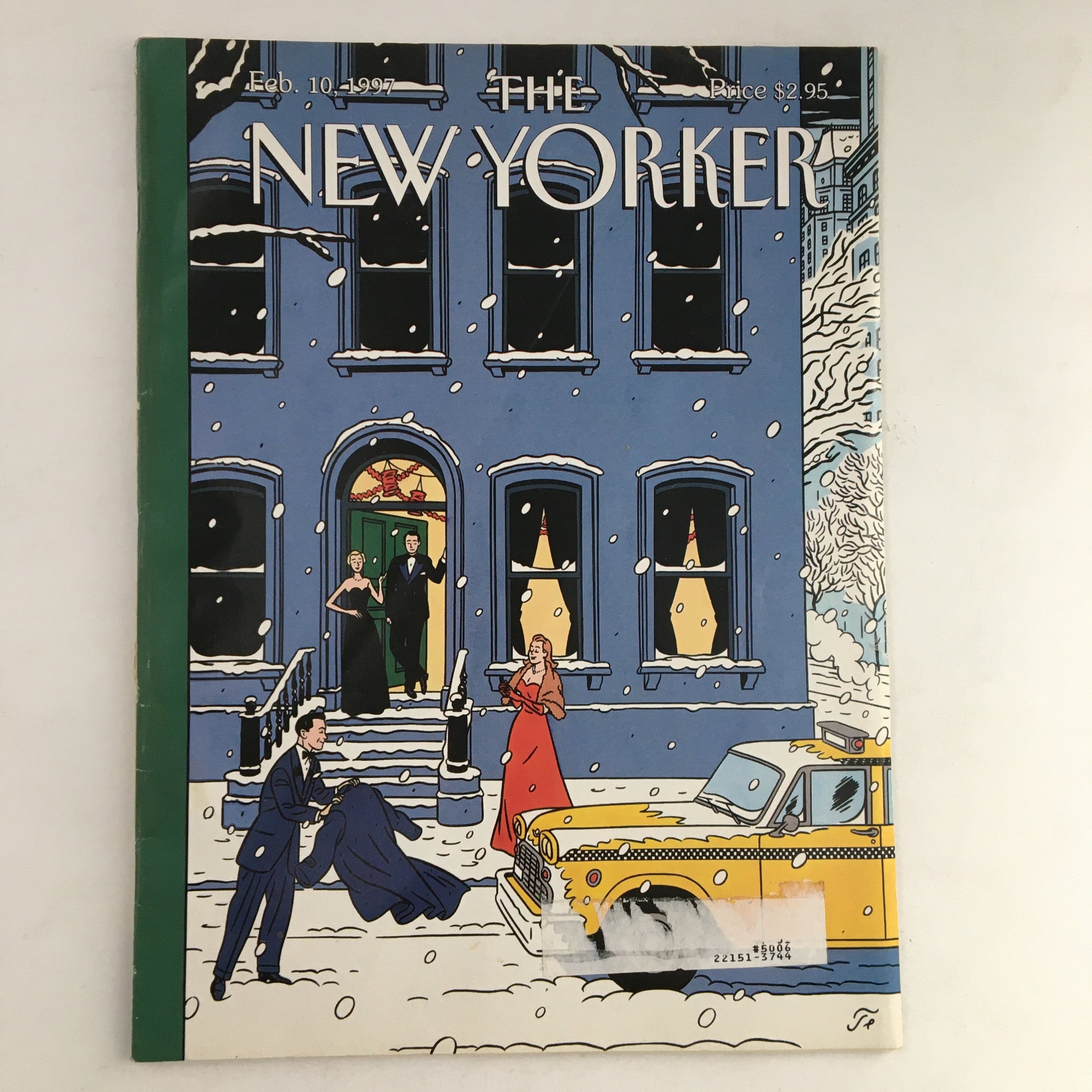 The New Yorker Magazine February 10 1997 Full Theme Cover by Jean-Claude Floc'h