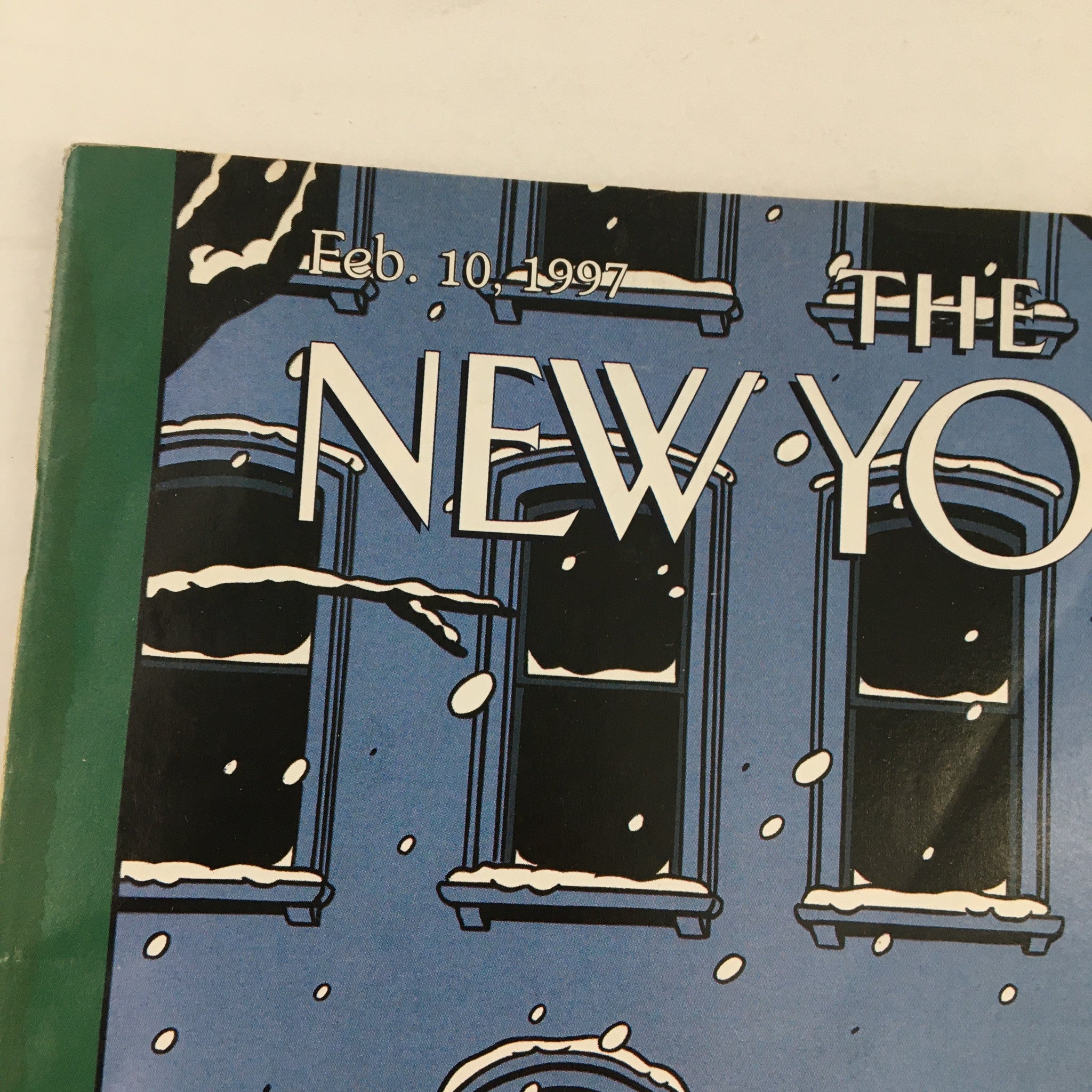 The New Yorker Magazine February 10 1997 Full Theme Cover by Jean-Claude Floc'h