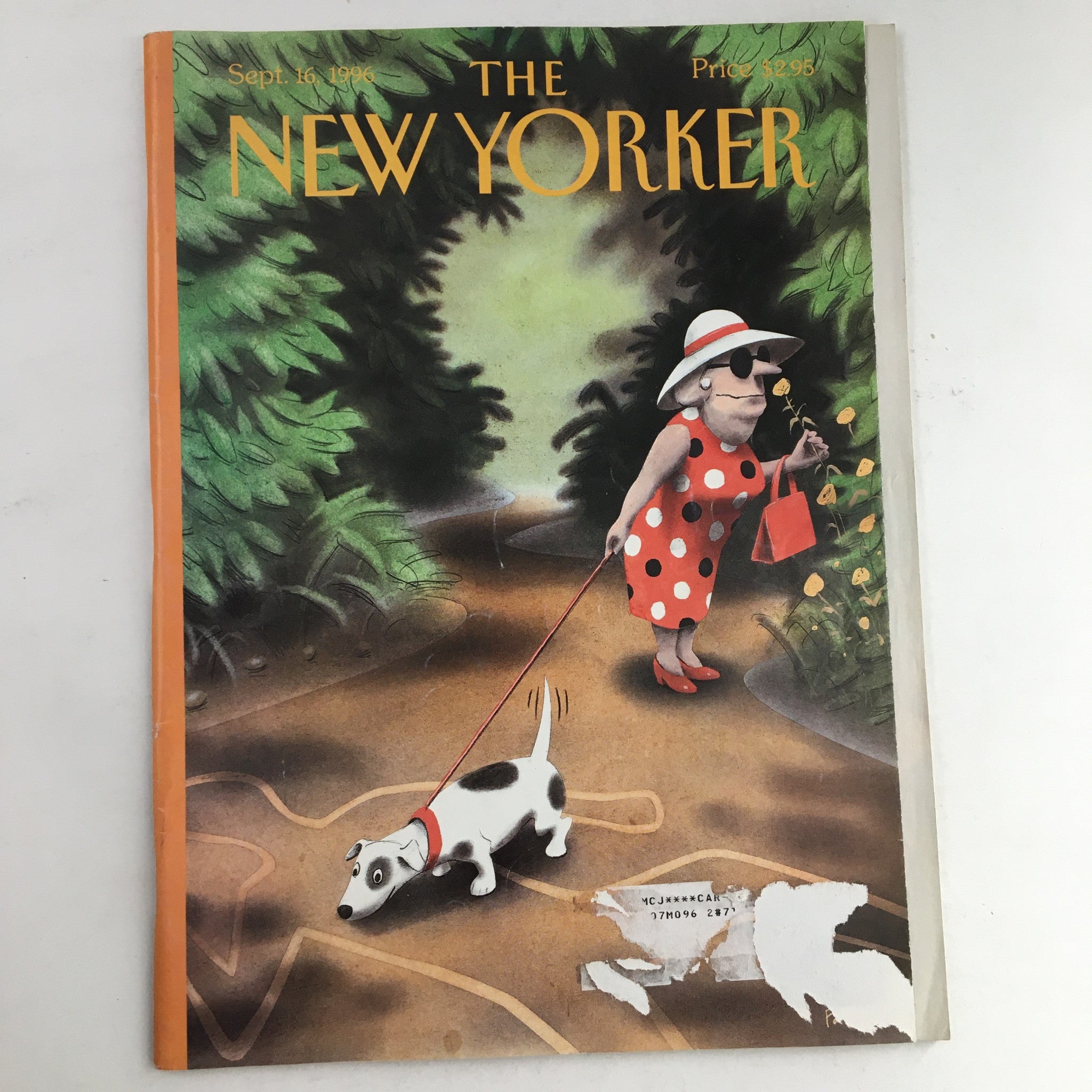 The New Yorker Magazine September 16 1996 Something in the Air by Ian Falconer