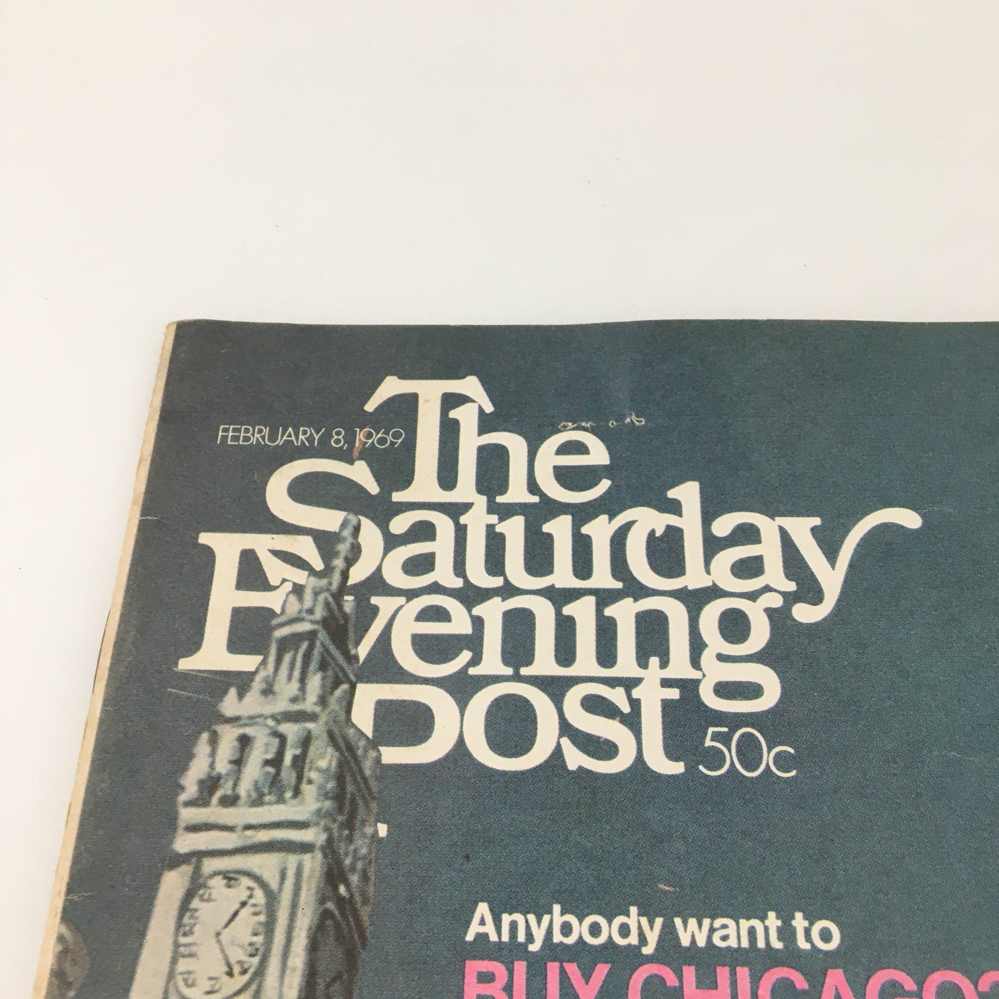 The Saturday Evening Post February 8 1969 Mayor Richard M. Daley, Newsstand