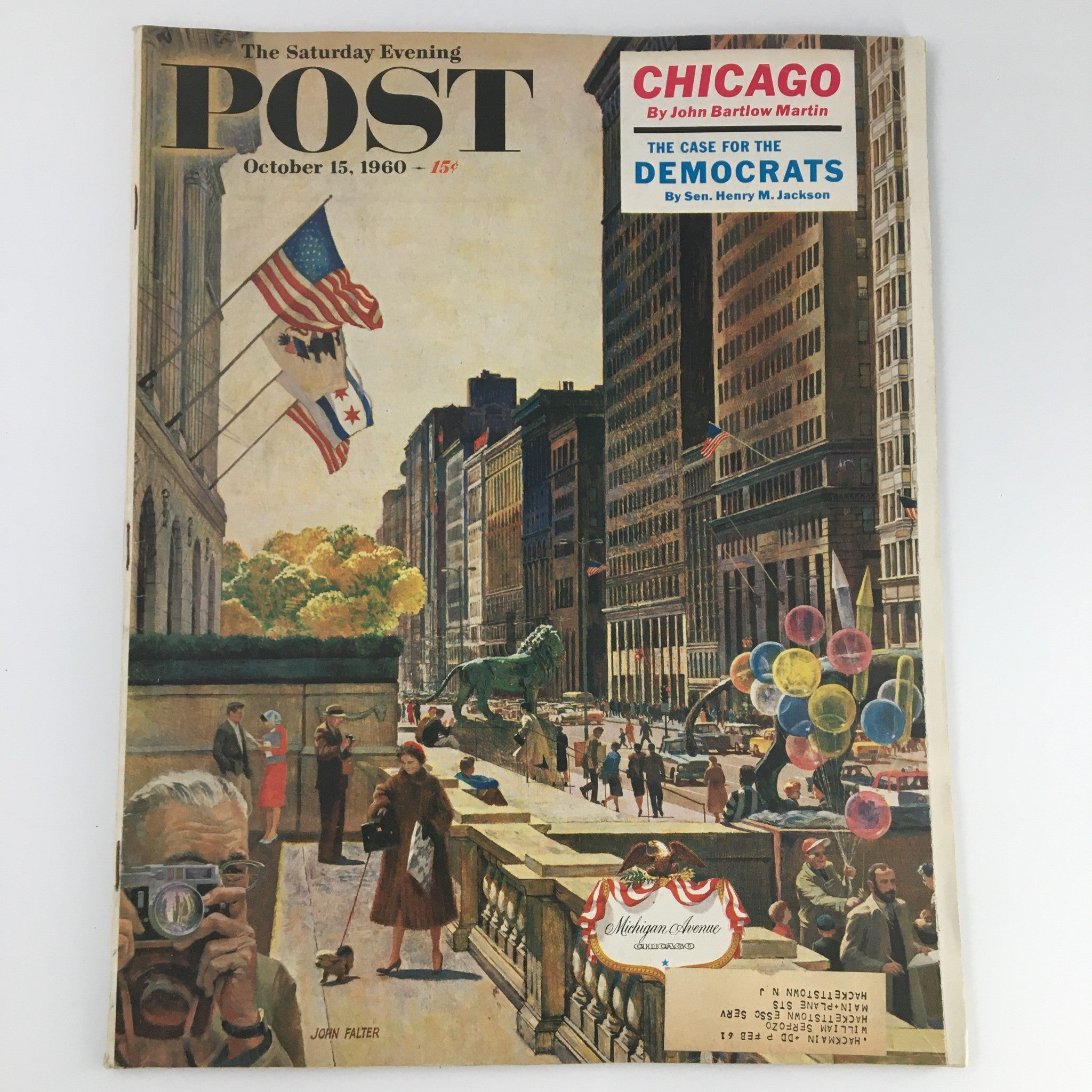 The Saturday Evening Post October 15 1960 Chicago by John Bartlow Martin Feature