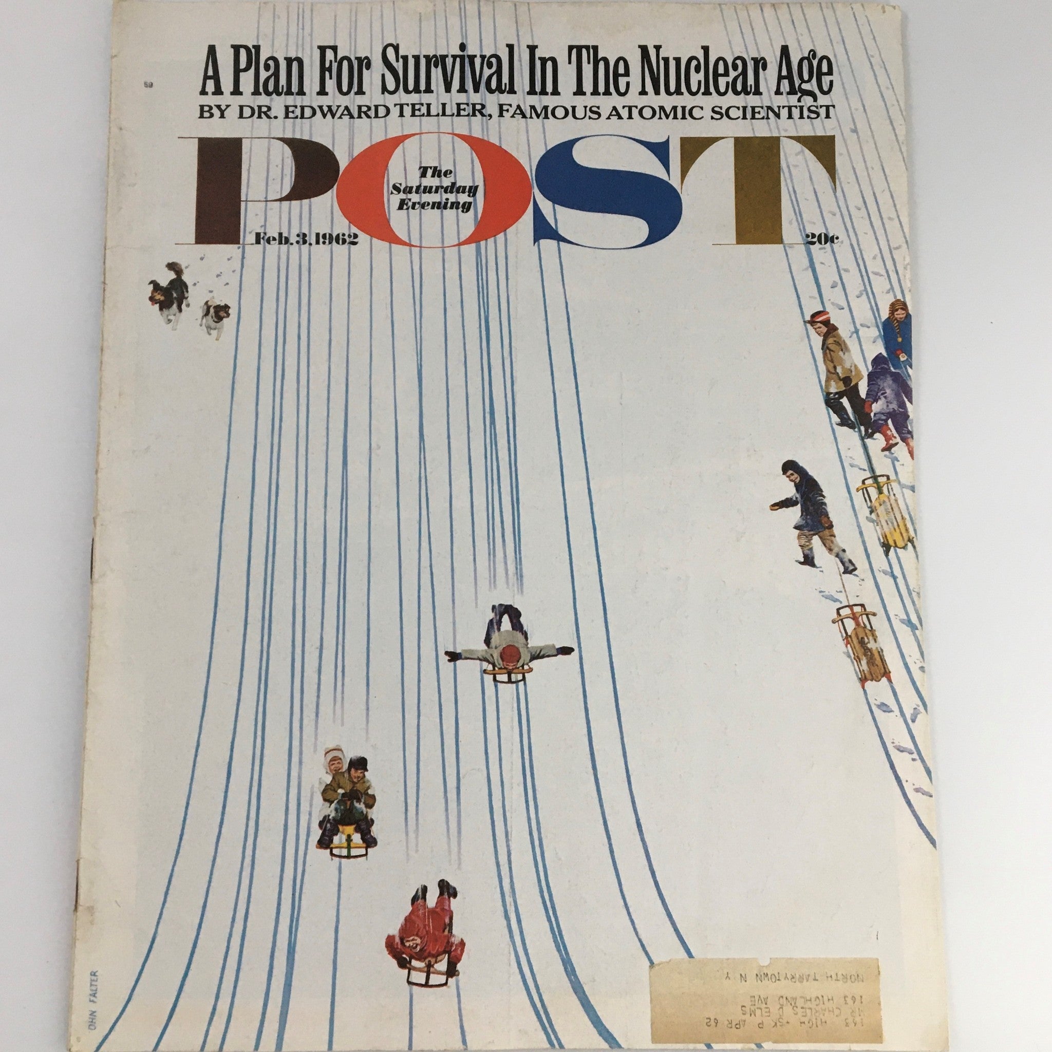 The Saturday Evening Post February 3 1962 The Nuclear Age by Dr. Edward Teller