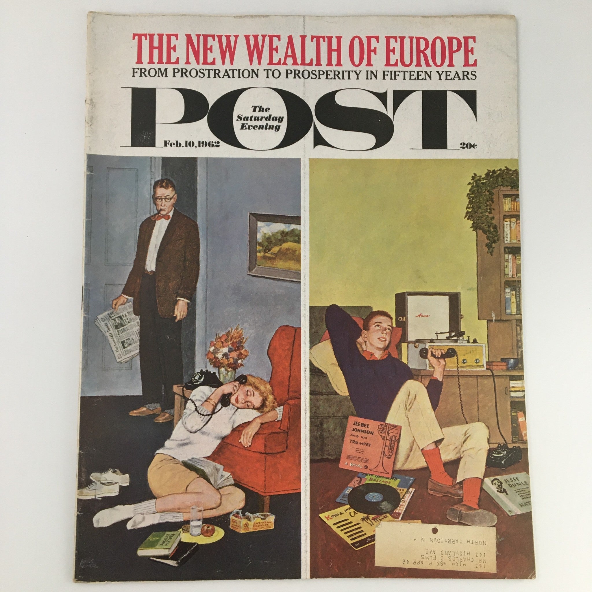 The Saturday Evening Post February 10 1962 The New Wealth of Europe Feature