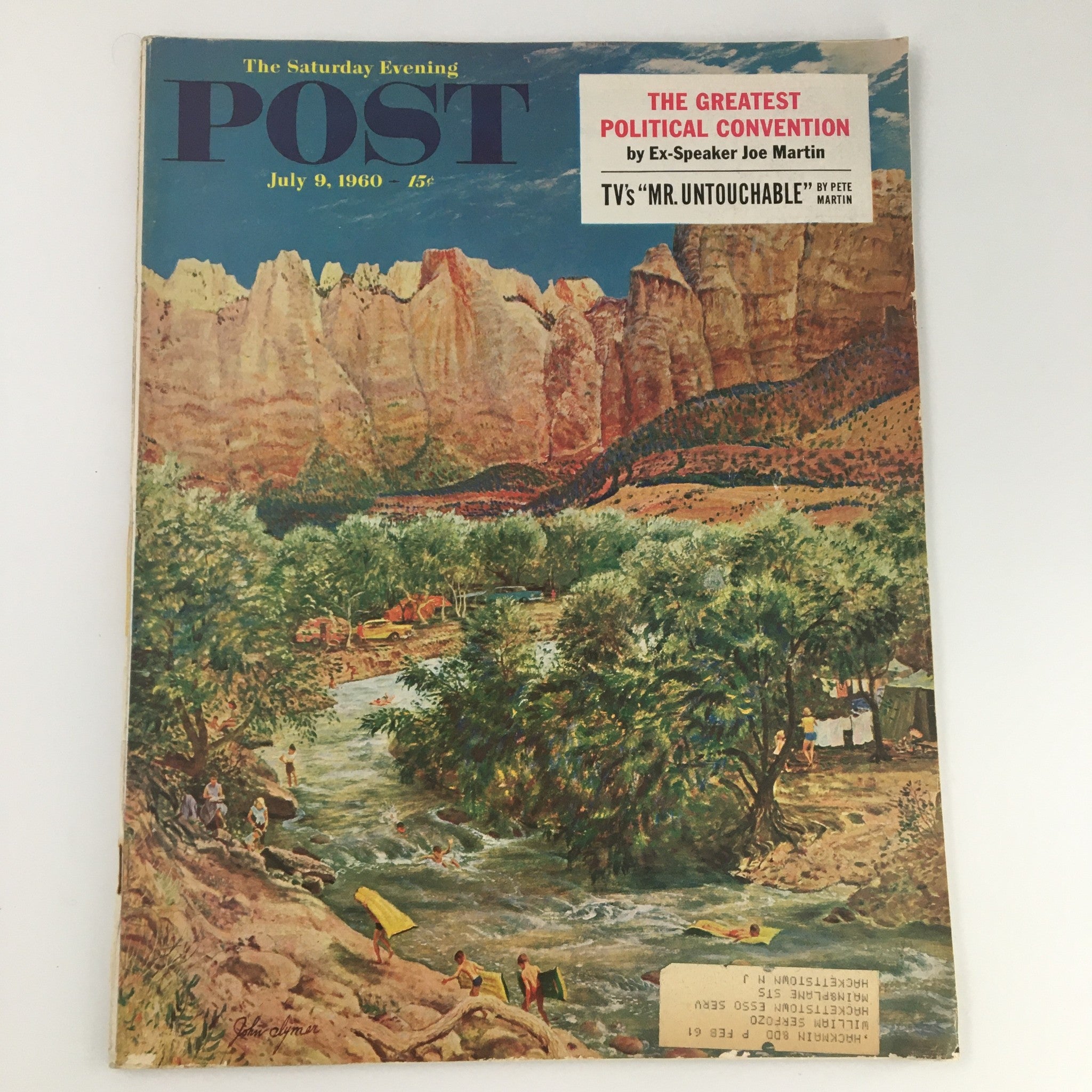 The Saturday Evening Post July 9 1960 The Greatest Political Convention Feature