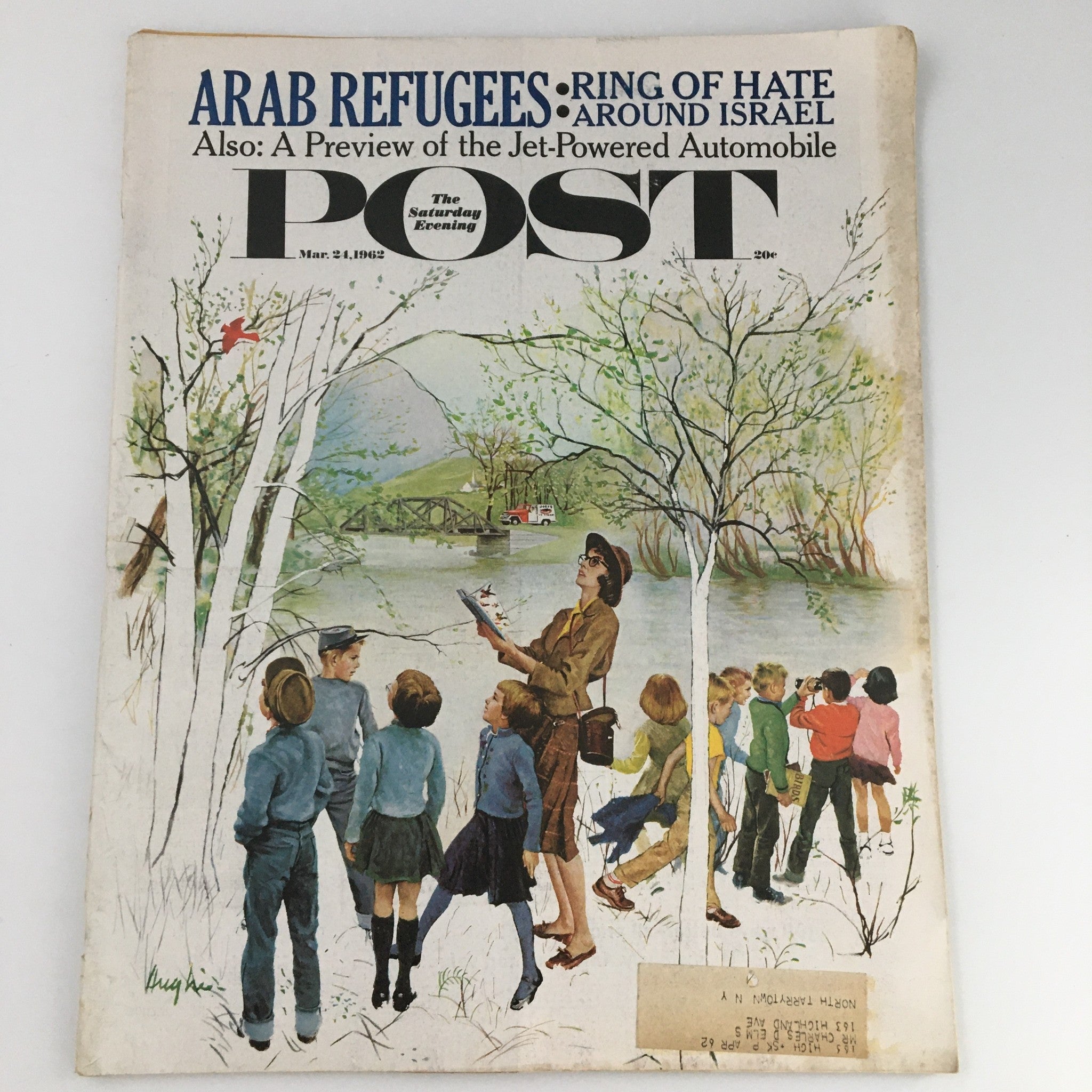 The Saturday Evening Post March 24 1962 Arab Refugees Ring of Hate Around Israel