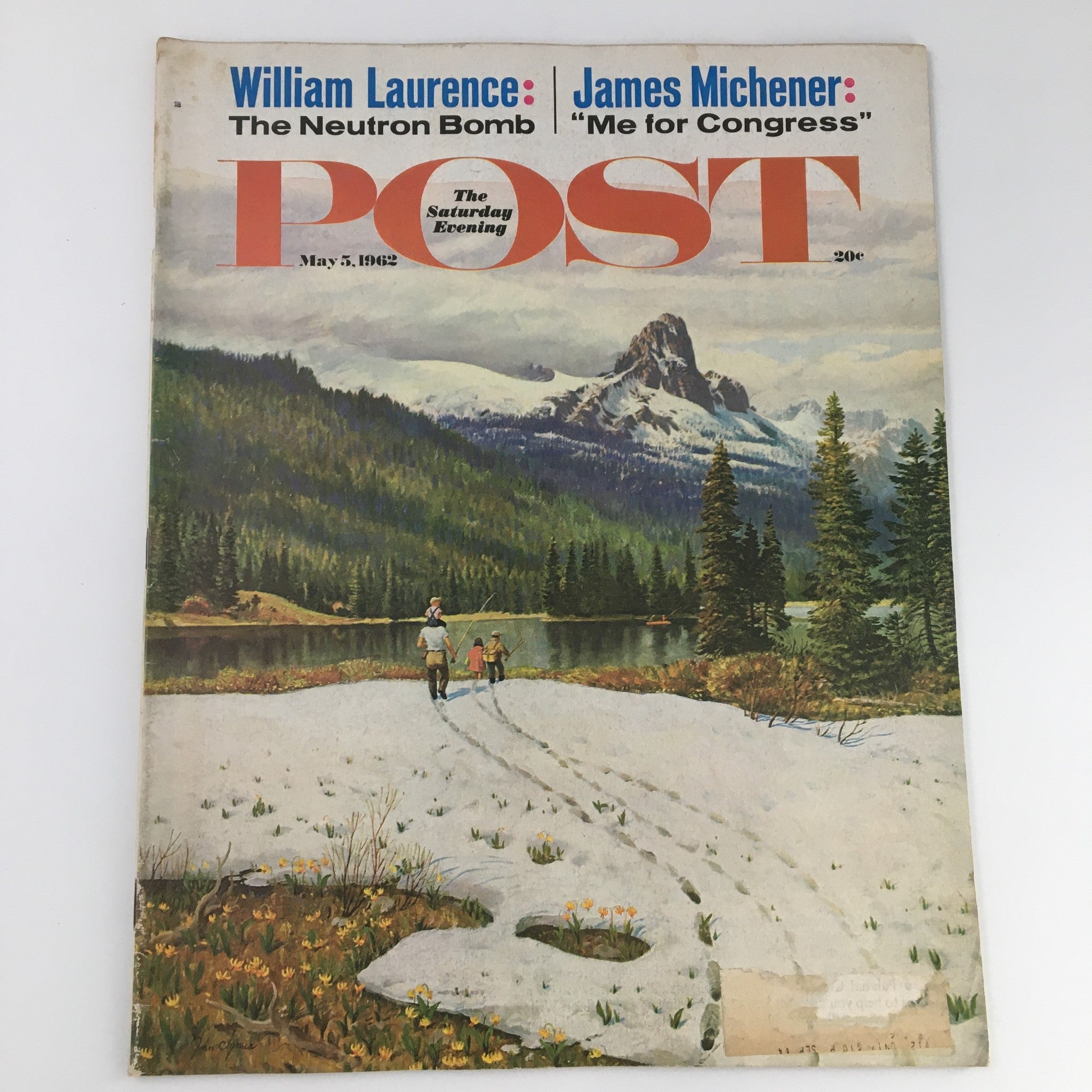 The Saturday Evening Post May 5 1962 William Laurence & James Michener Feature