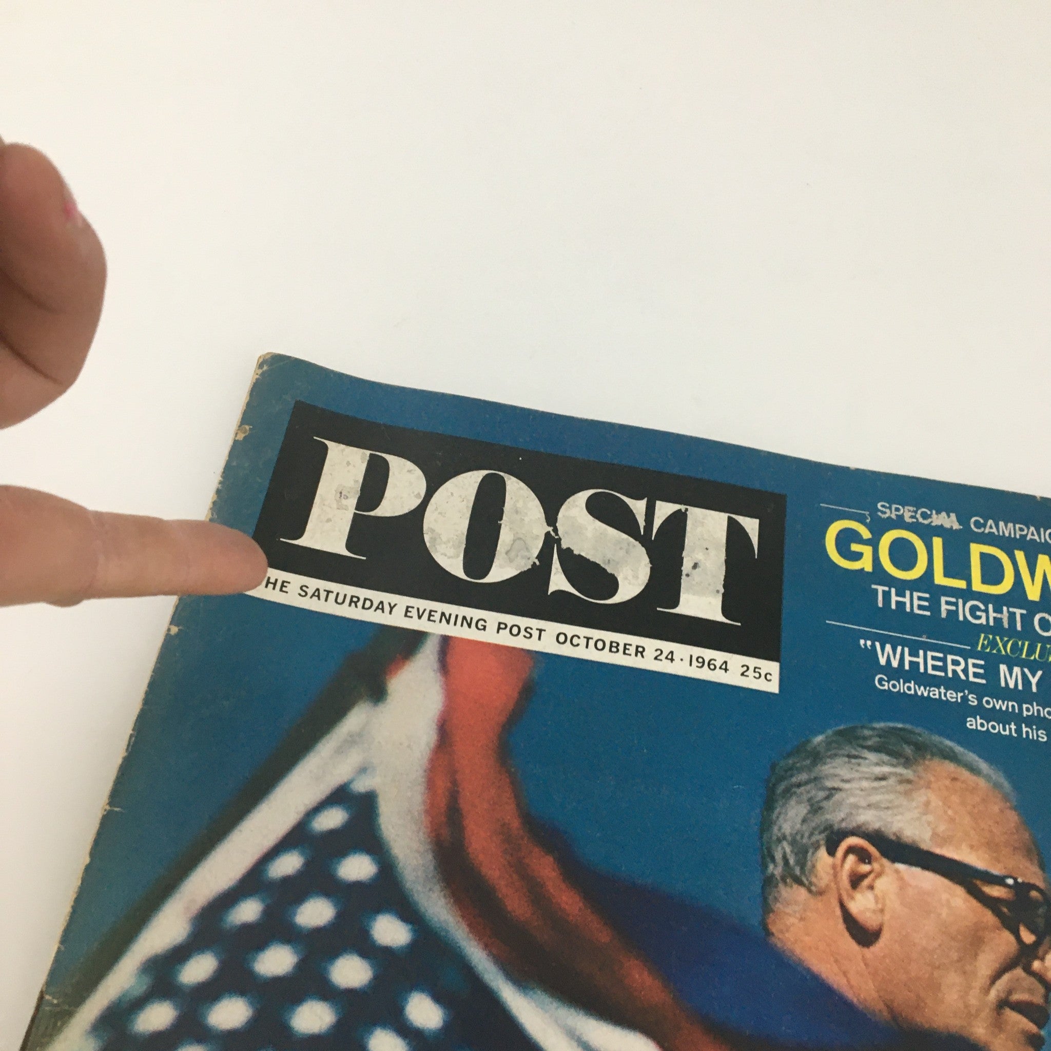 The Saturday Evening Post October 24 1964 Former Senator Barry Goldwater Cover