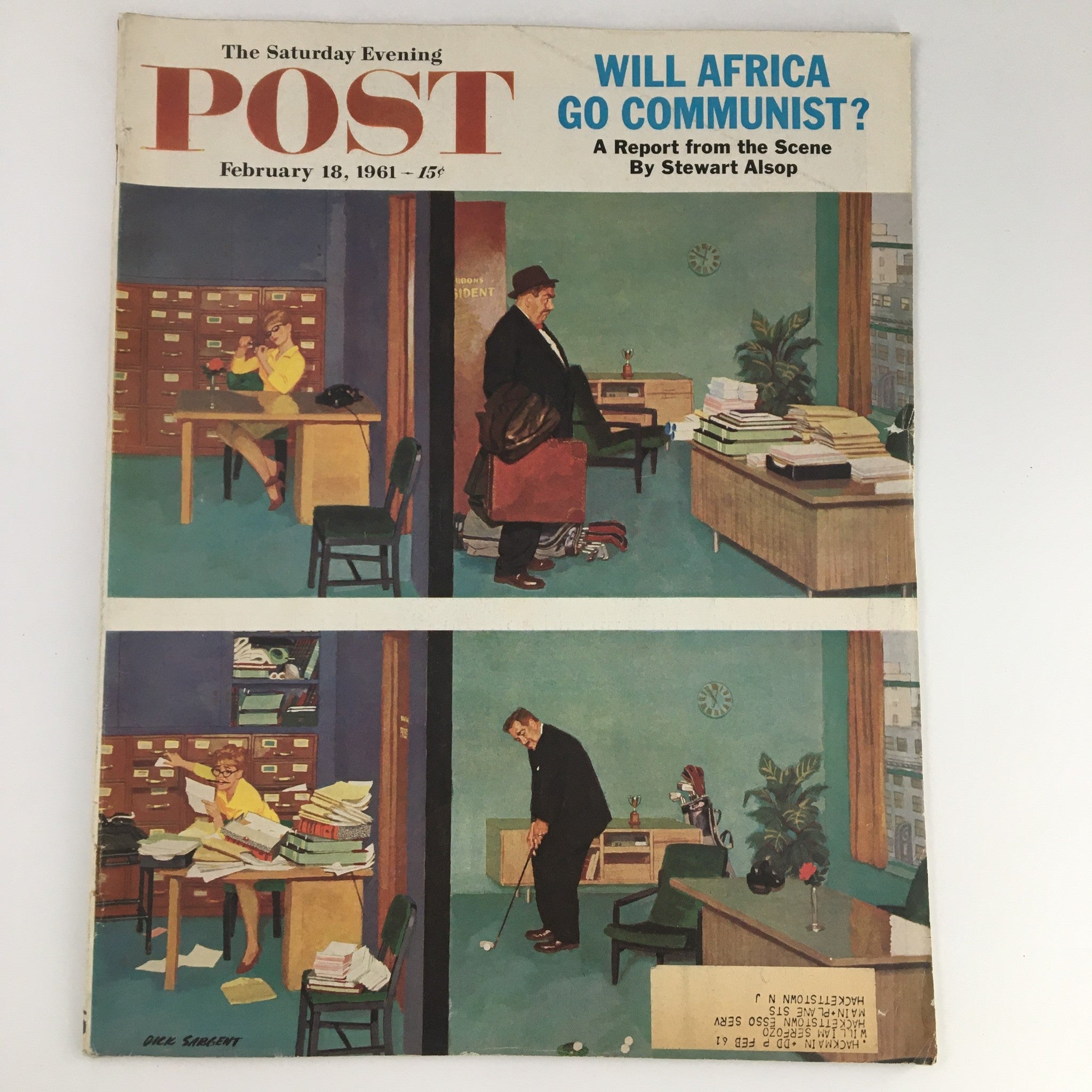 The Saturday Evening Post February 18 1961 Will Africa Go Communist by Stewart A