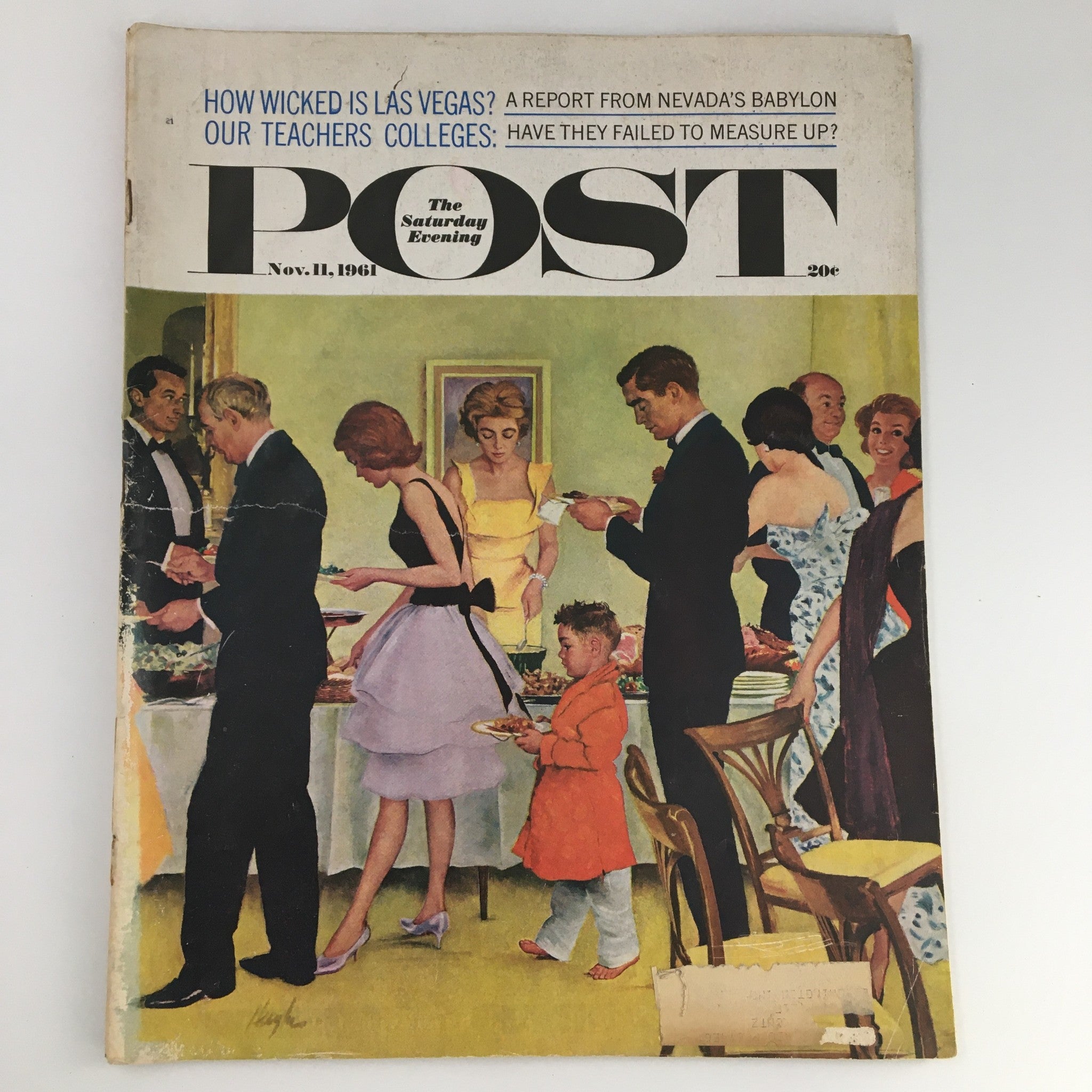 The Saturday Evening Post November 11 1961 A Report From Nevada's Babylon Issue