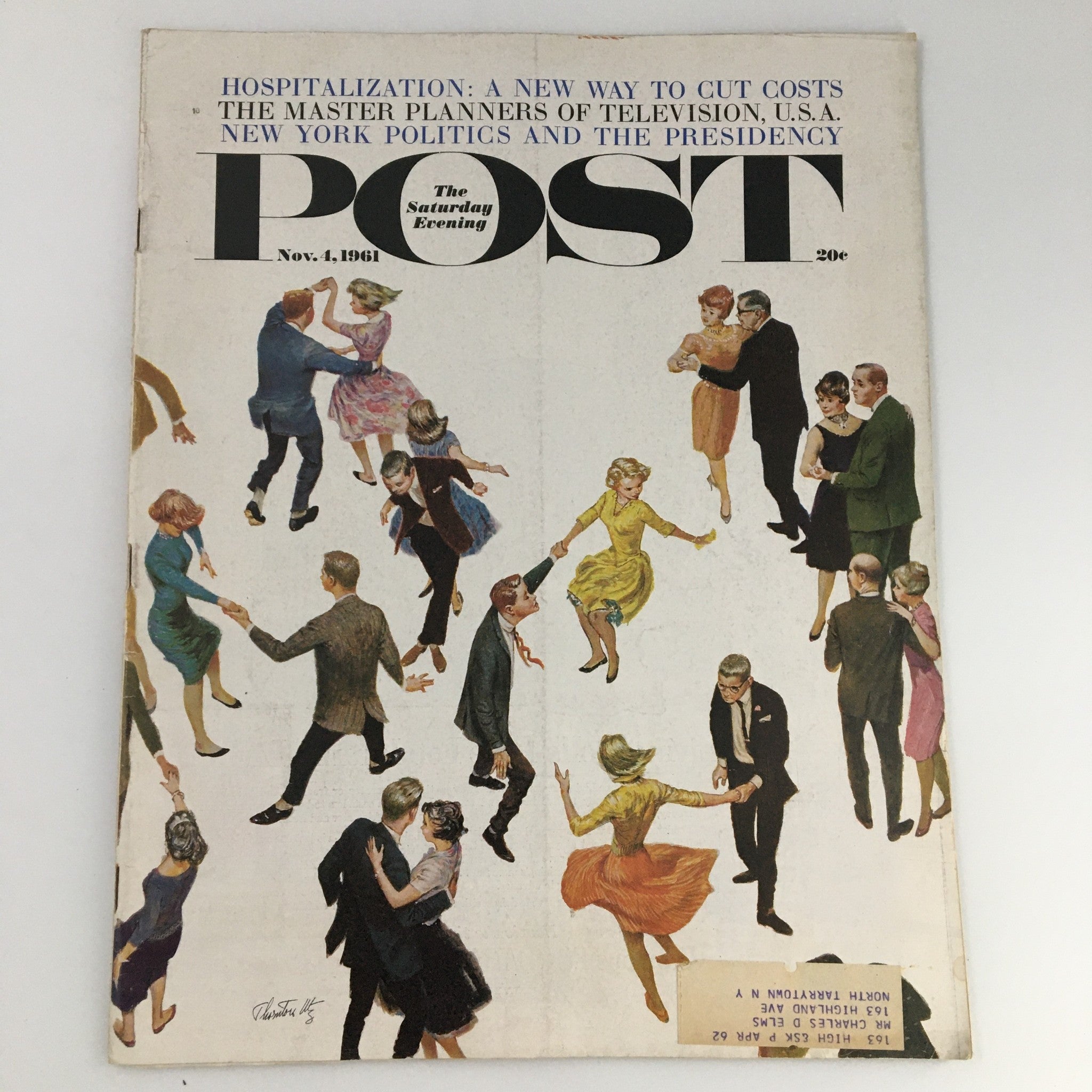 The Saturday Evening Post November 4 1961 Master Planners of Television U.S.A.