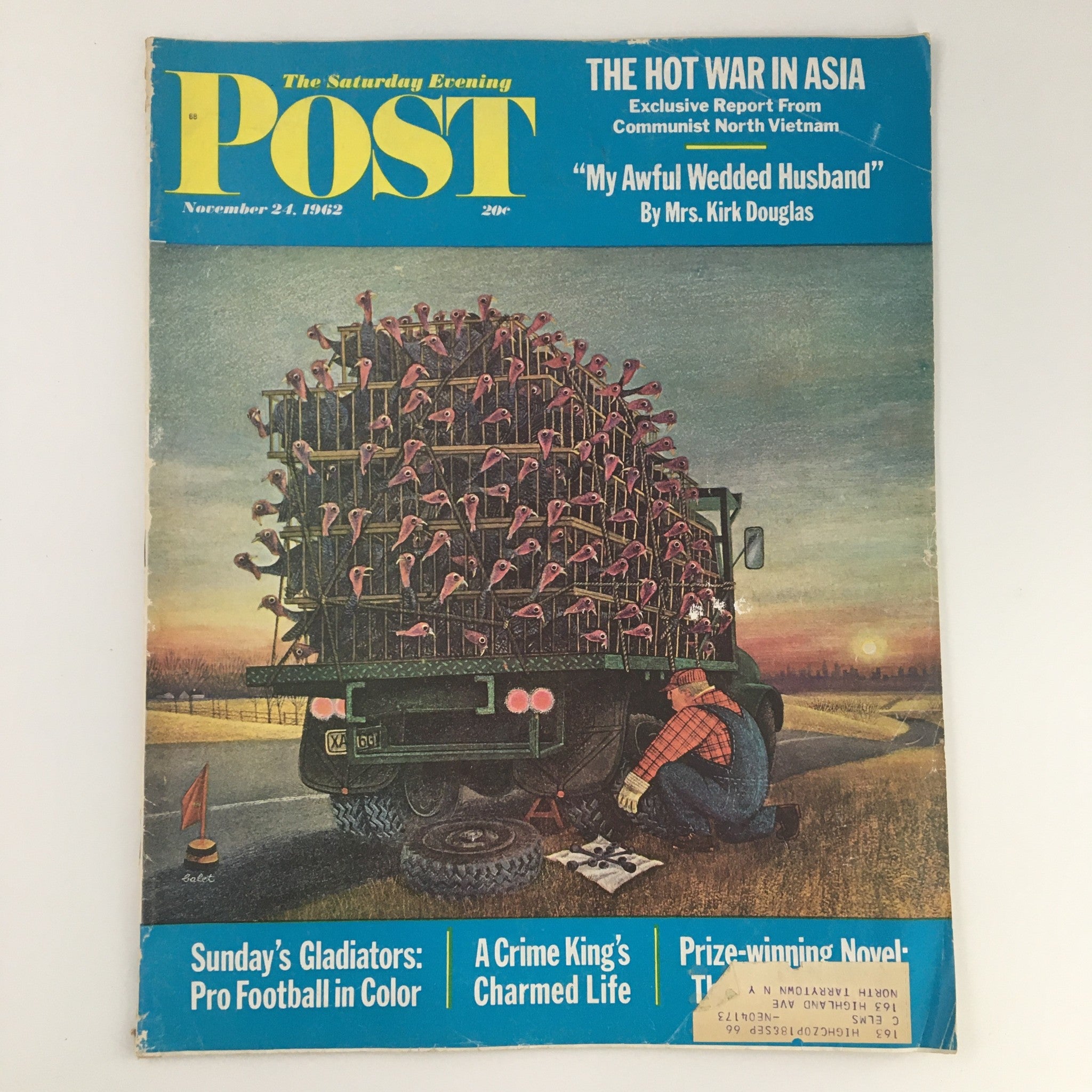 The Saturday Evening Post November 24 1962 The Hot War in Asia North Vietnam