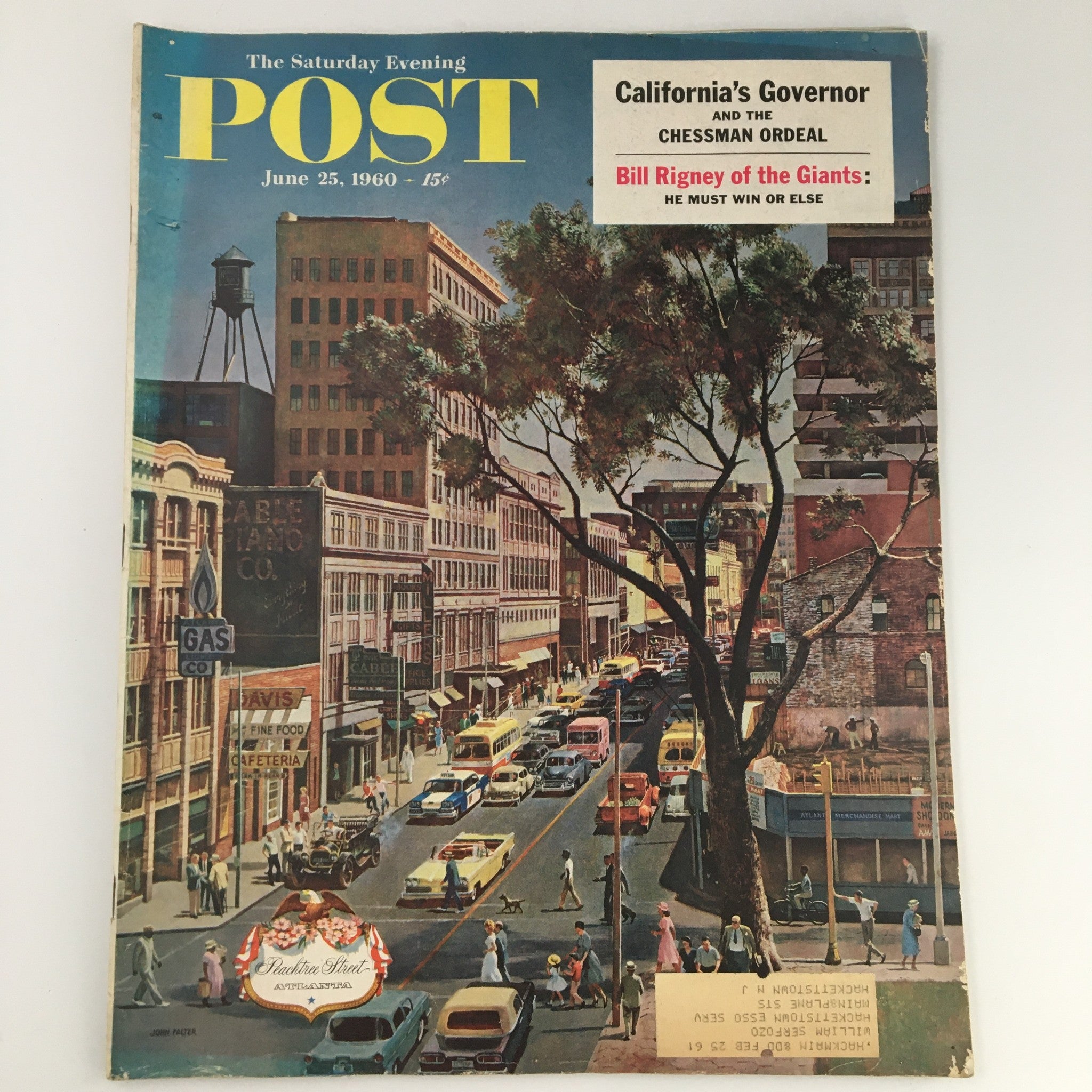 The Saturday Evening Post June 15 1960 Bill Rigney Of The Giants Feature