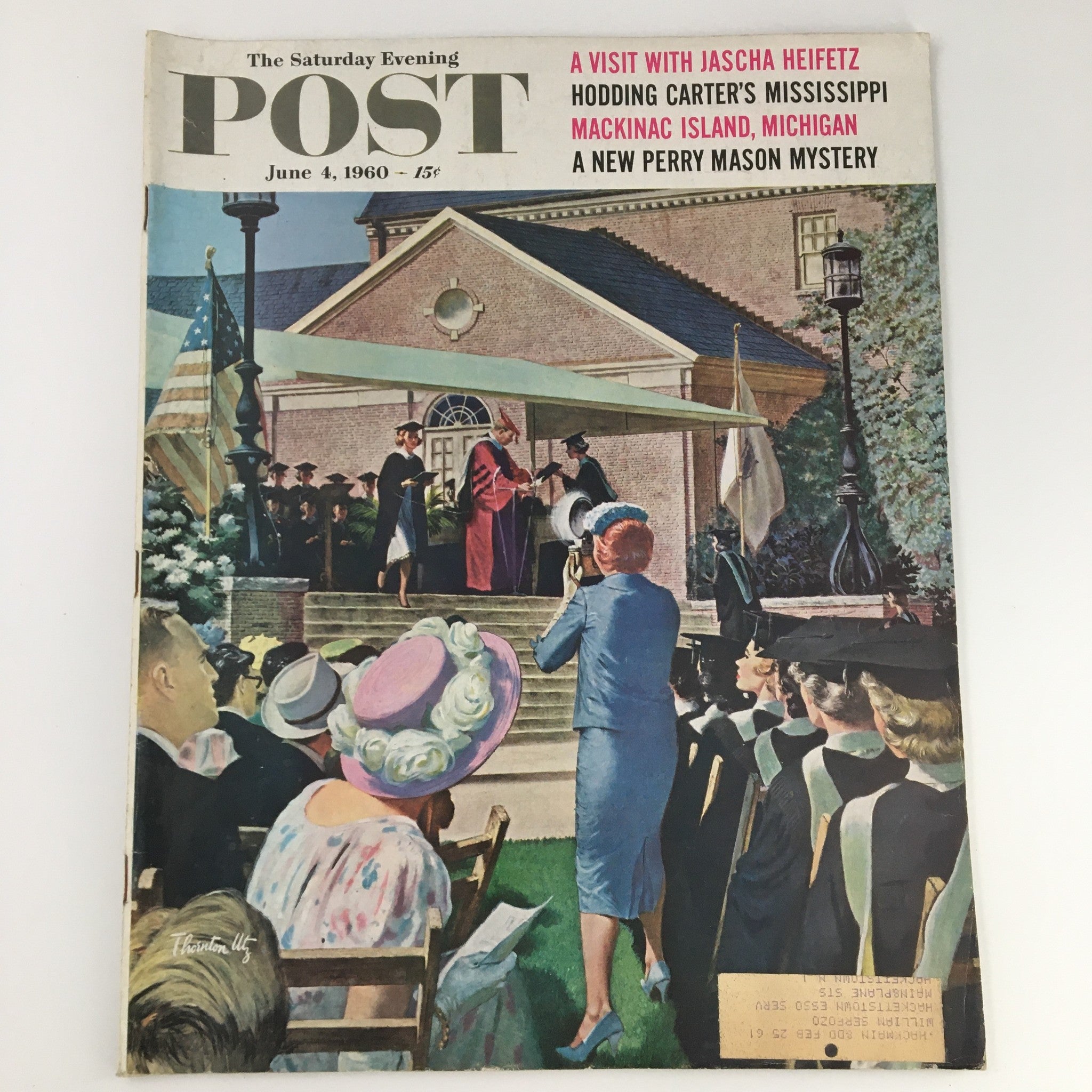 The Saturday Evening Post June 4 1960 A New Perry Mason Mystery Feature