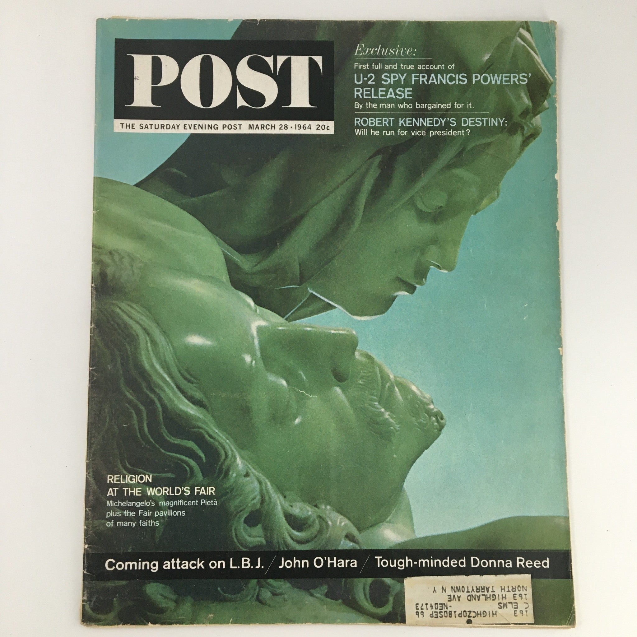 The Saturday Evening Post March 28 1964 Coming Attack on Lyndon B. Johnson