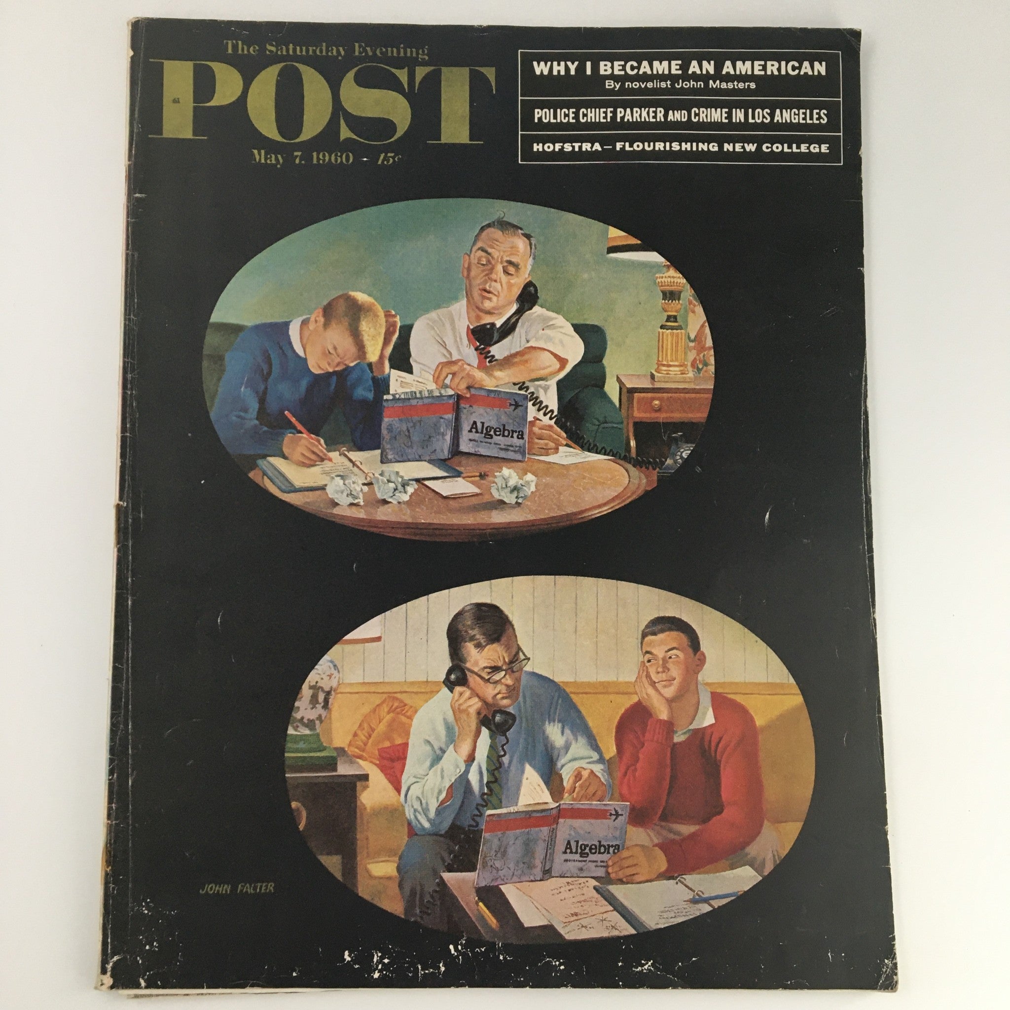 The Saturday Evening Post May 7 1960 Police Chief Parker Cover Feature Newsstand