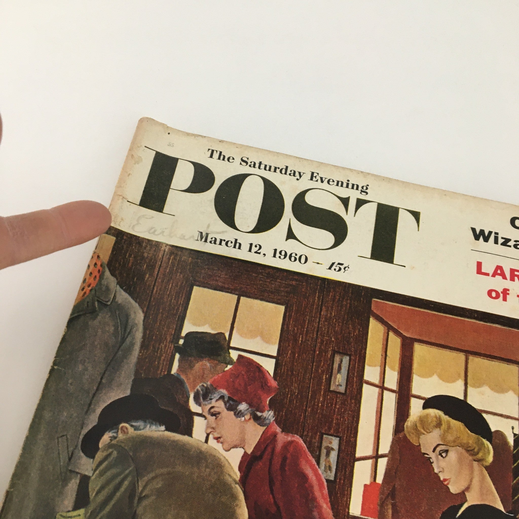 The Saturday Evening Post March 12 1960 Larry Sherry of Dodgers, Newsstand