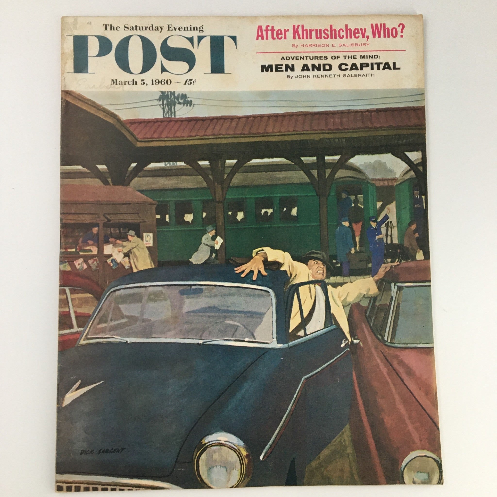 The Saturday Evening Post March 5 1960 Nikita Khrushchev Feature, Newsstand