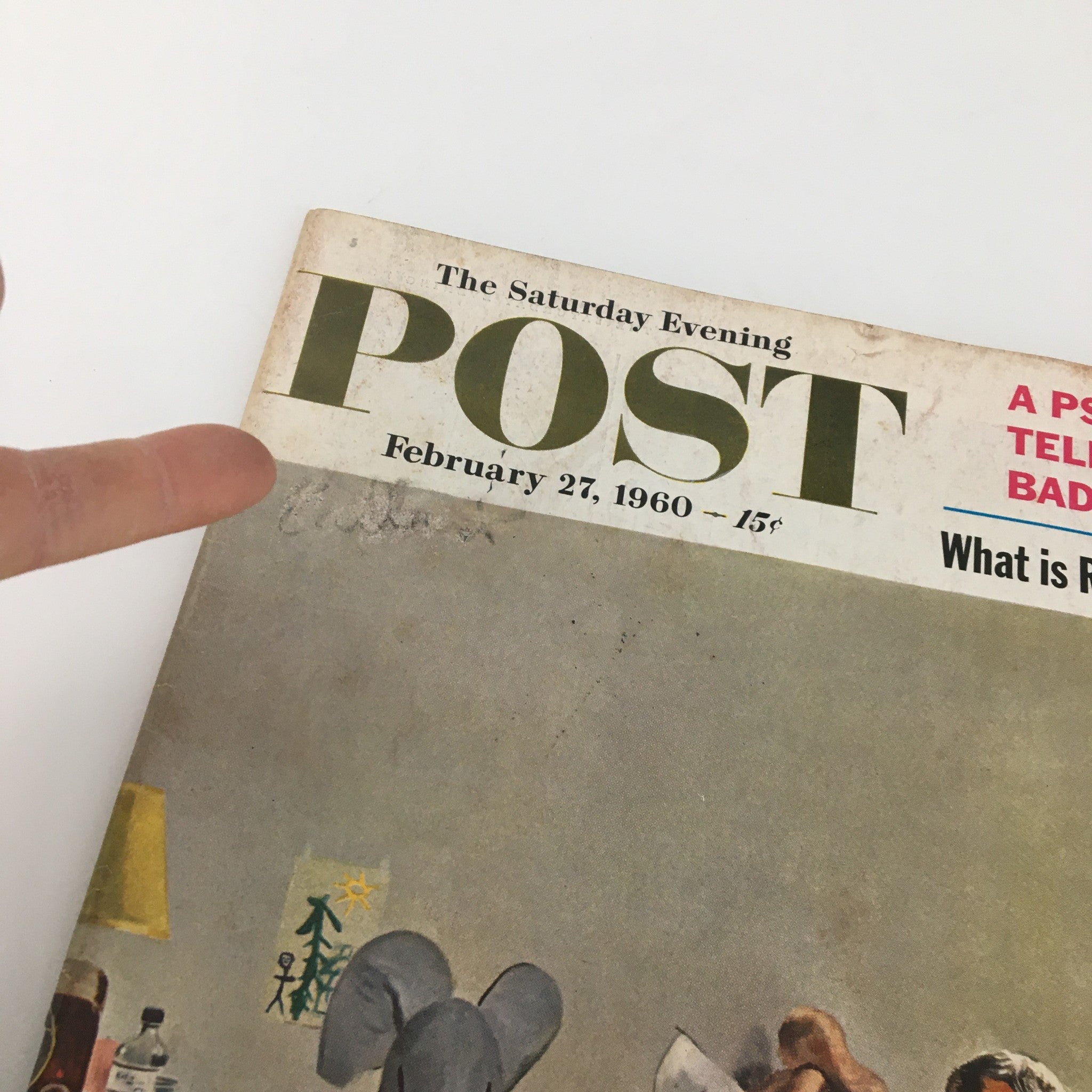 The Saturday Evening Post February 27 1960 Collect Bad Debts Feature, Newsstand