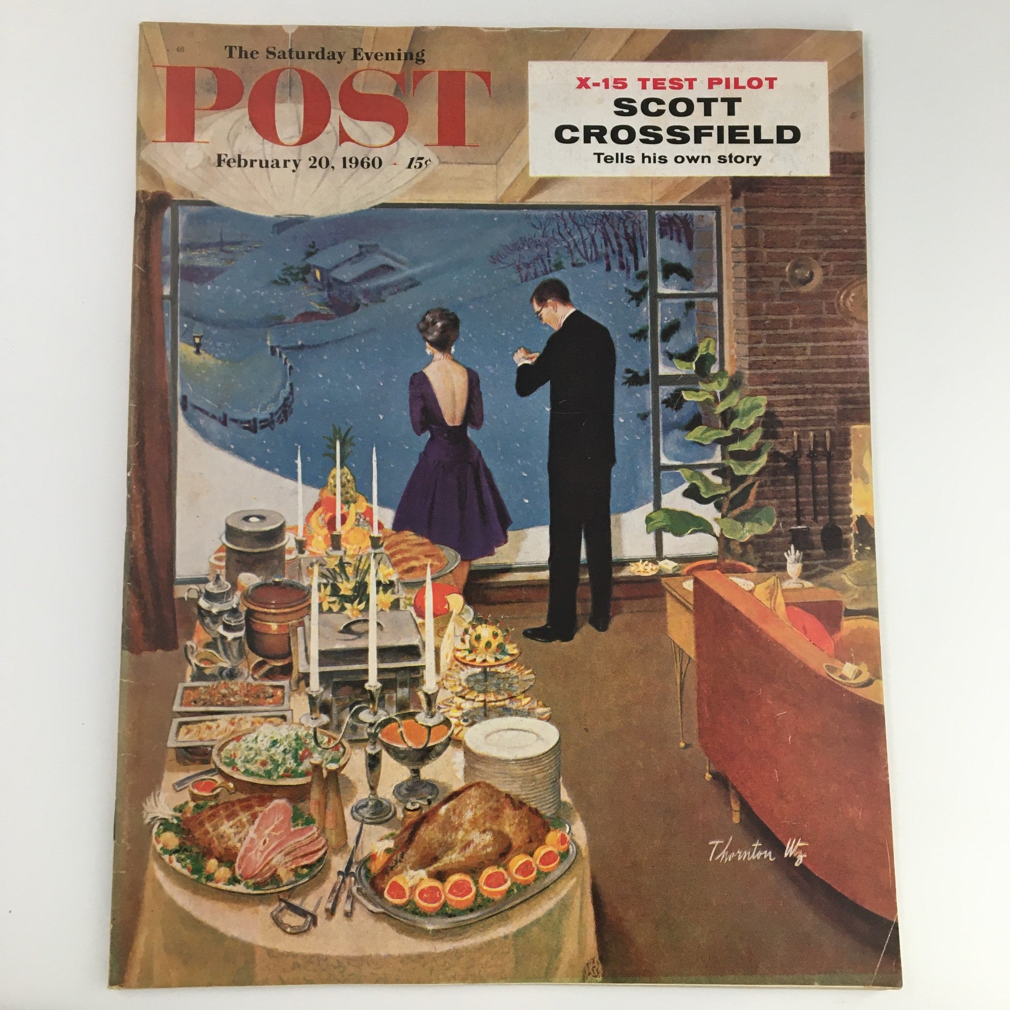 The Saturday Evening Post February 20 1960 Scott Crossfield Feature, Newsstand