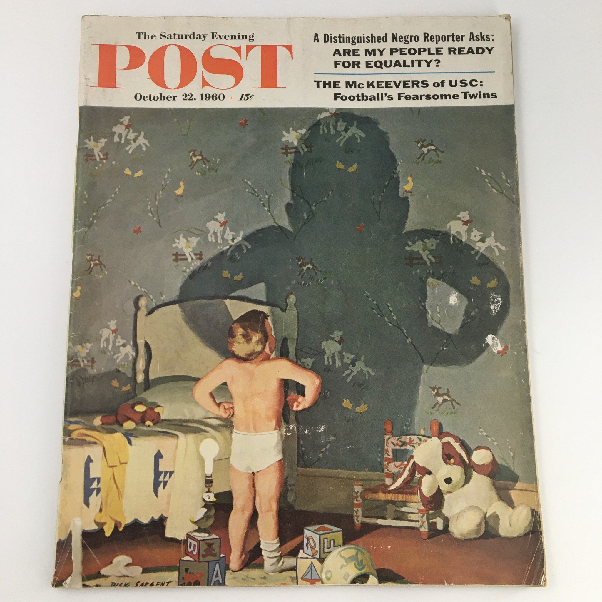 The Saturday Evening Post October 22 1960 The McKeevers of USC Feature Newsstand