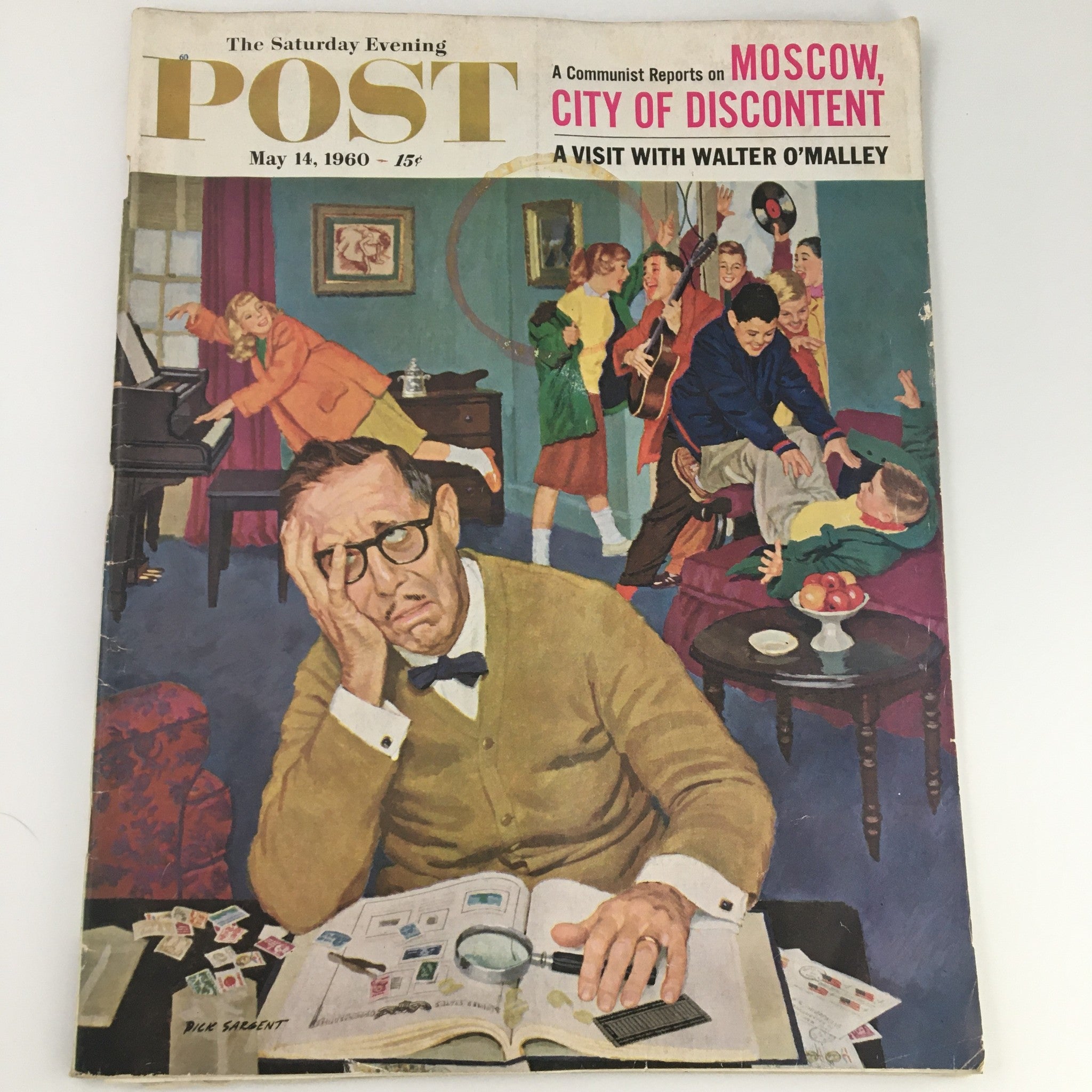 The Saturday Evening Post May 14 1960 Walter O'Malley Feature, Newsstand