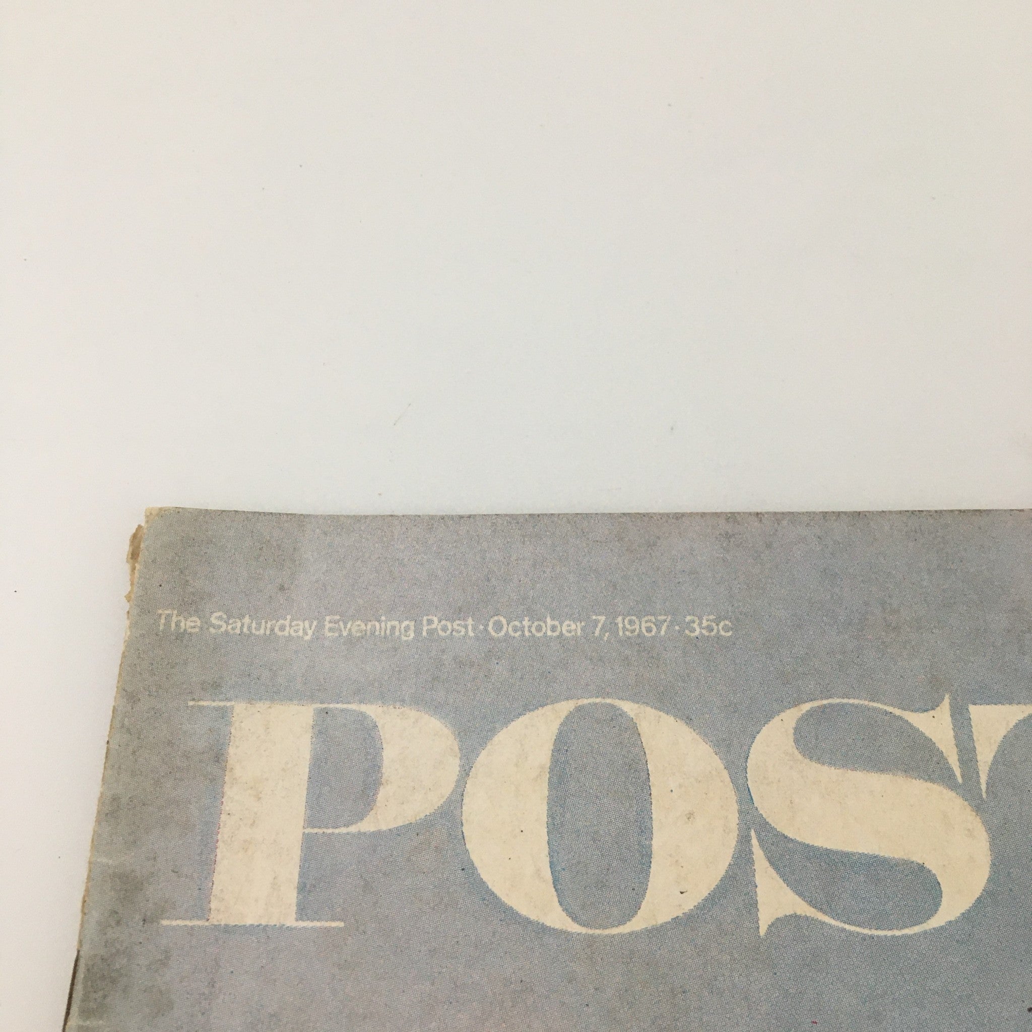 The Saturday Evening Post October 7 1967 The Forrestal Fire at Sea, Newsstand