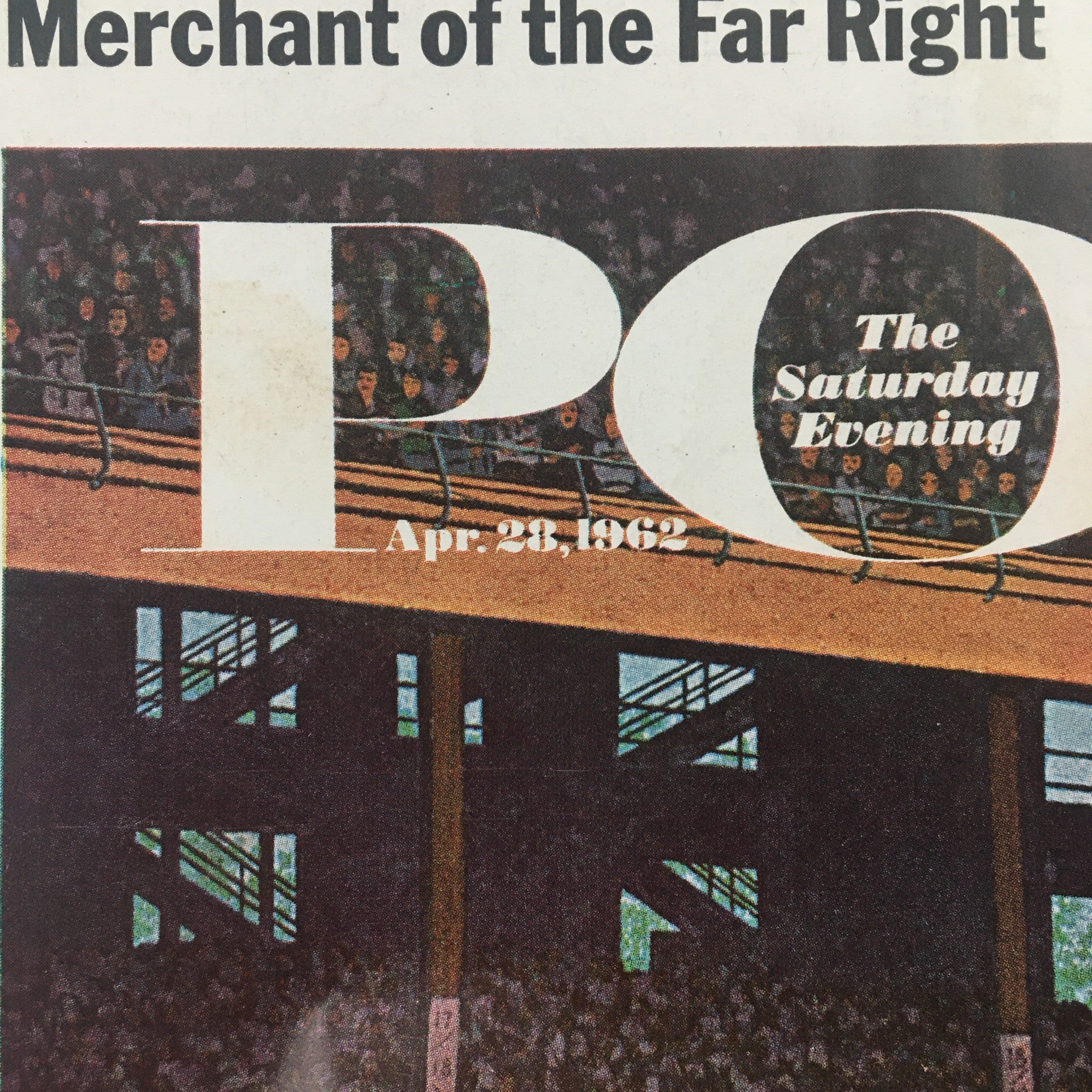 The Saturday Evening Post April 28 1962 Pittsburgh's Might Dick Stuart Cover