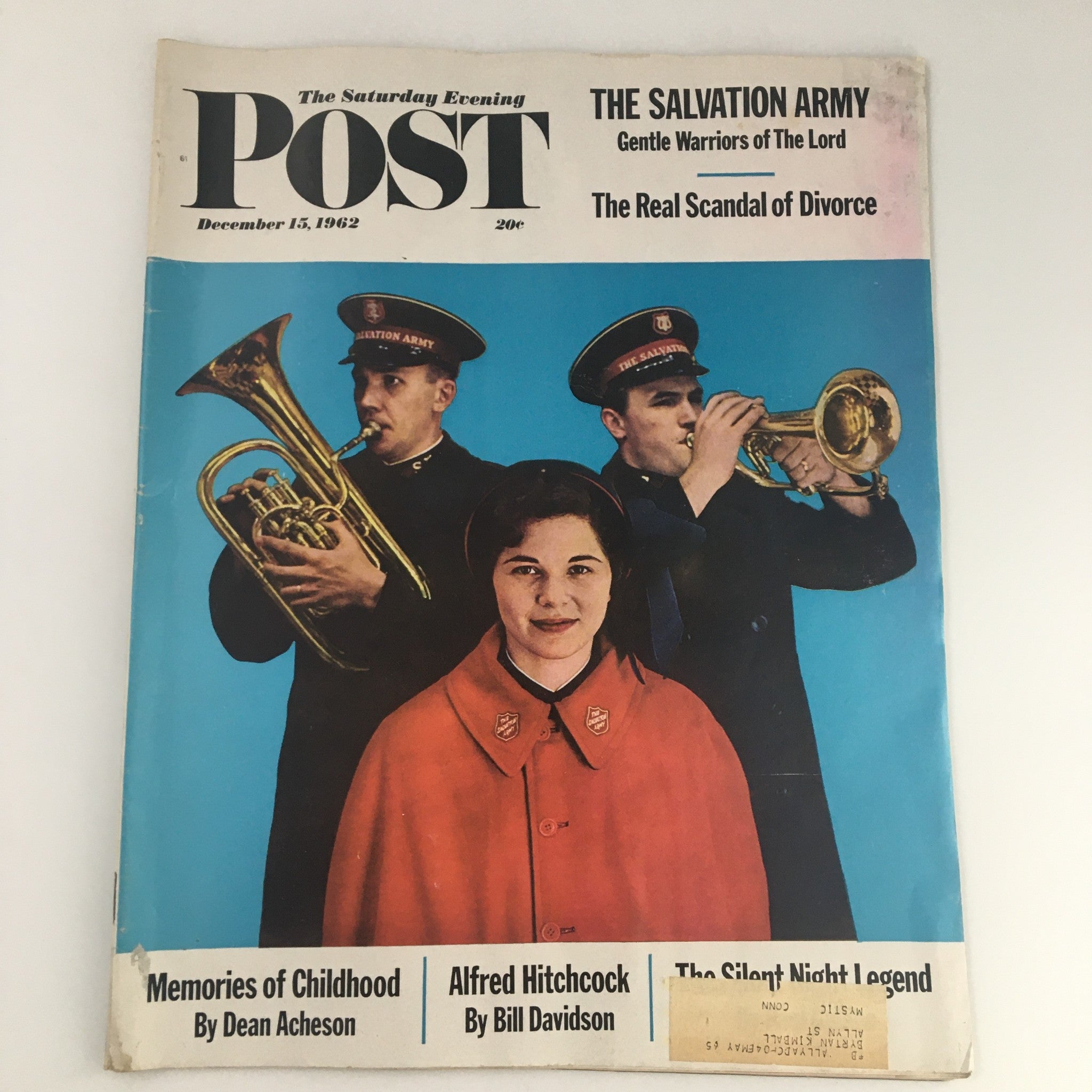 The Saturday Evening Post December 15 1962 The Salvation Army Cover and Feature