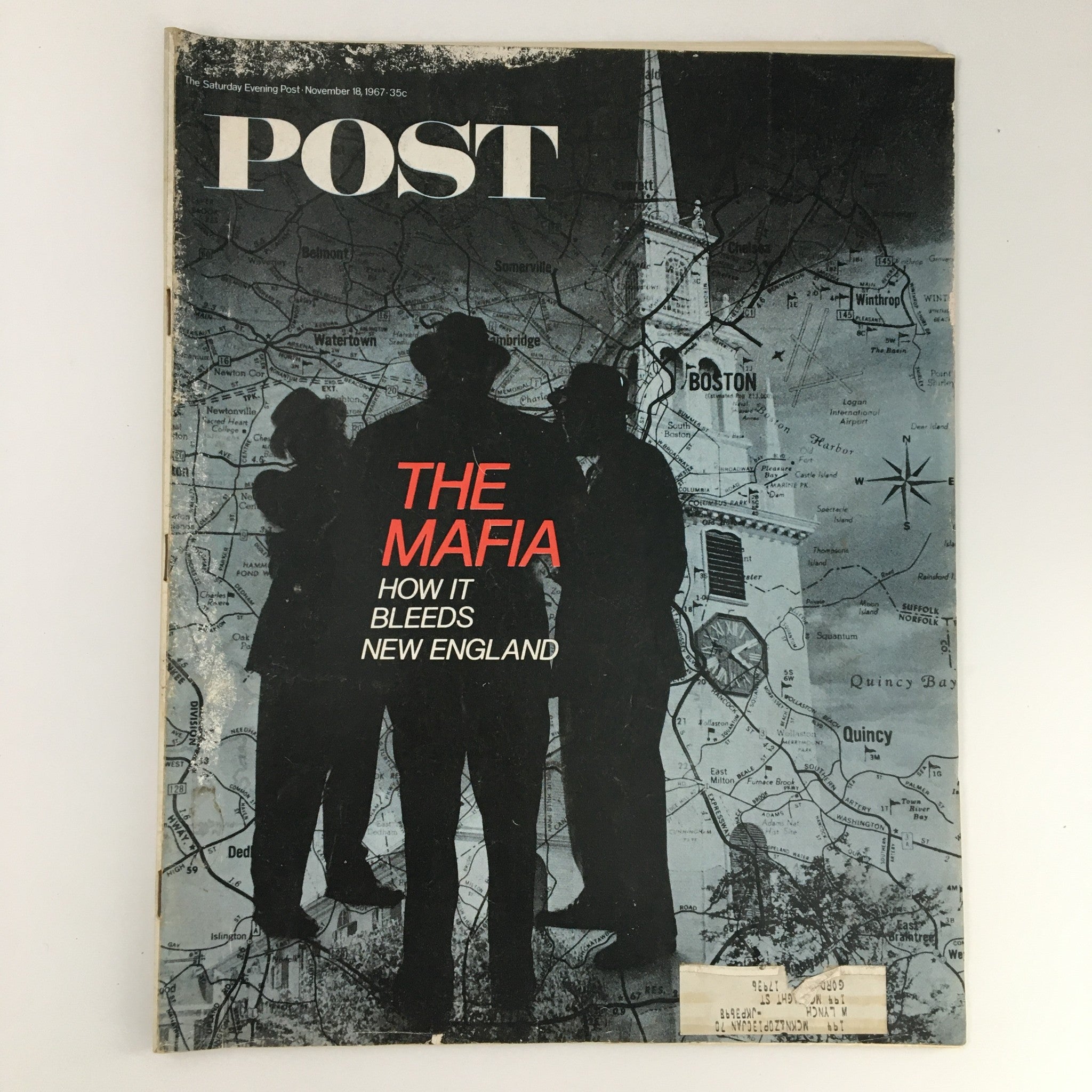 The Saturday Evening Post November 18 1967 The Mafia, How It Bleeds In England