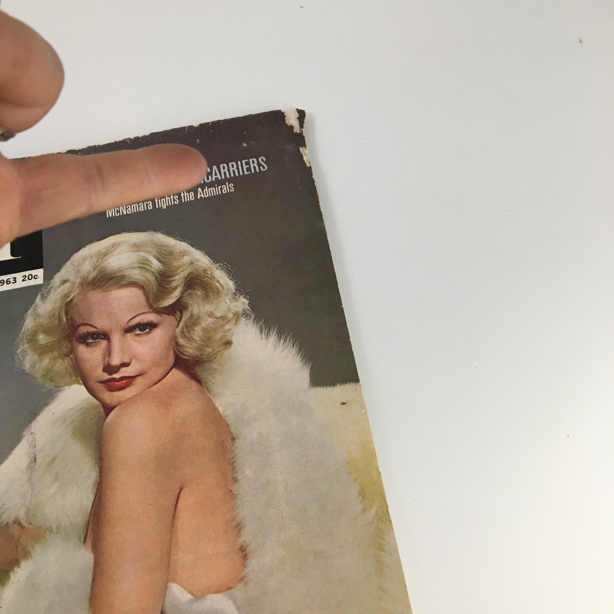 The Saturday Evening Post November 2 1963 Jean Harlow Look Carroll Baker Feature