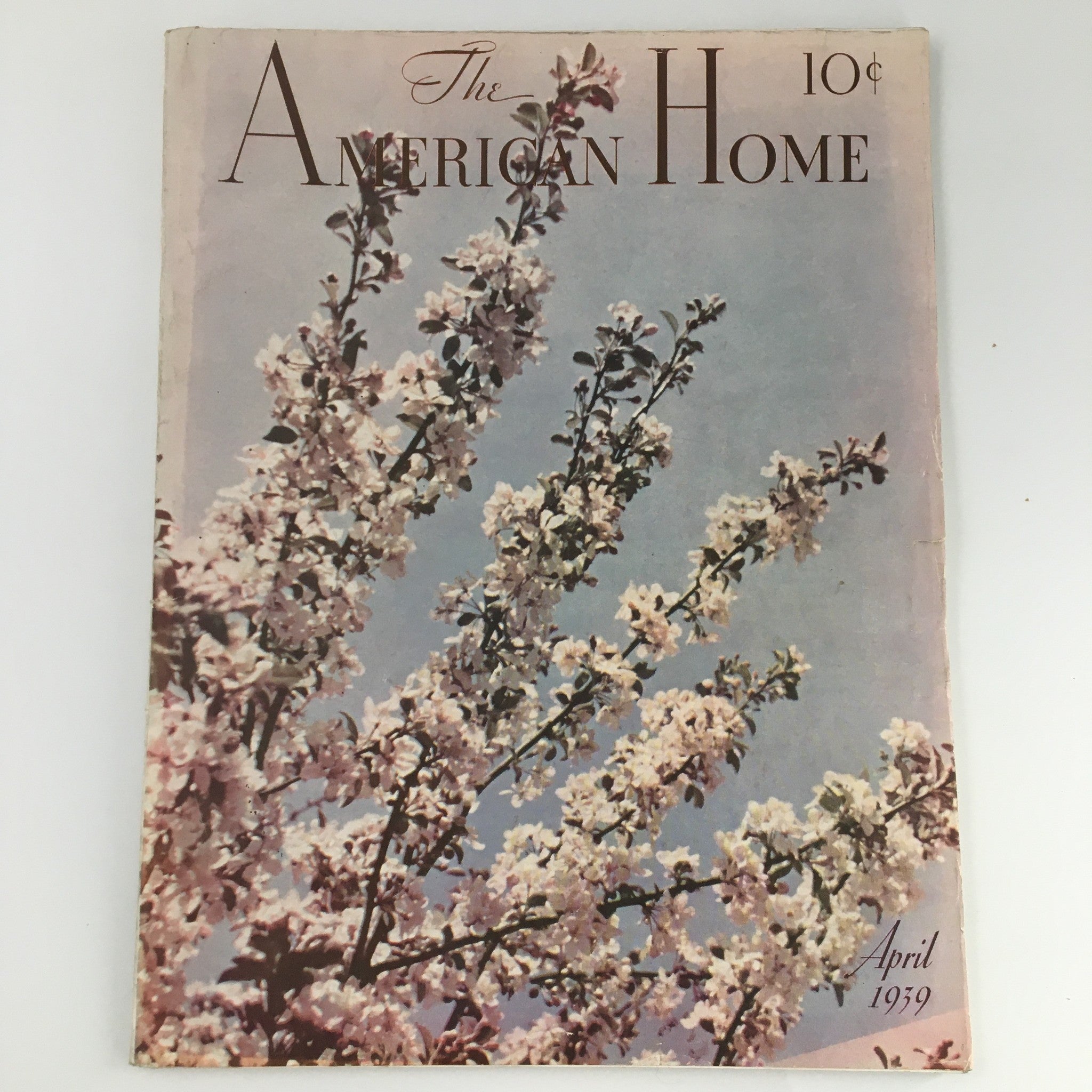 VTG The American Home Magazine April 1939 Cover Print by Garret P., Newsstand
